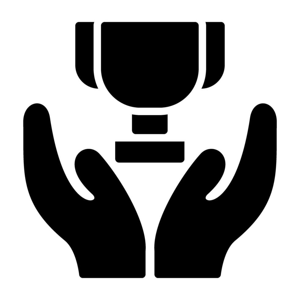 Triumphant Vector Icon