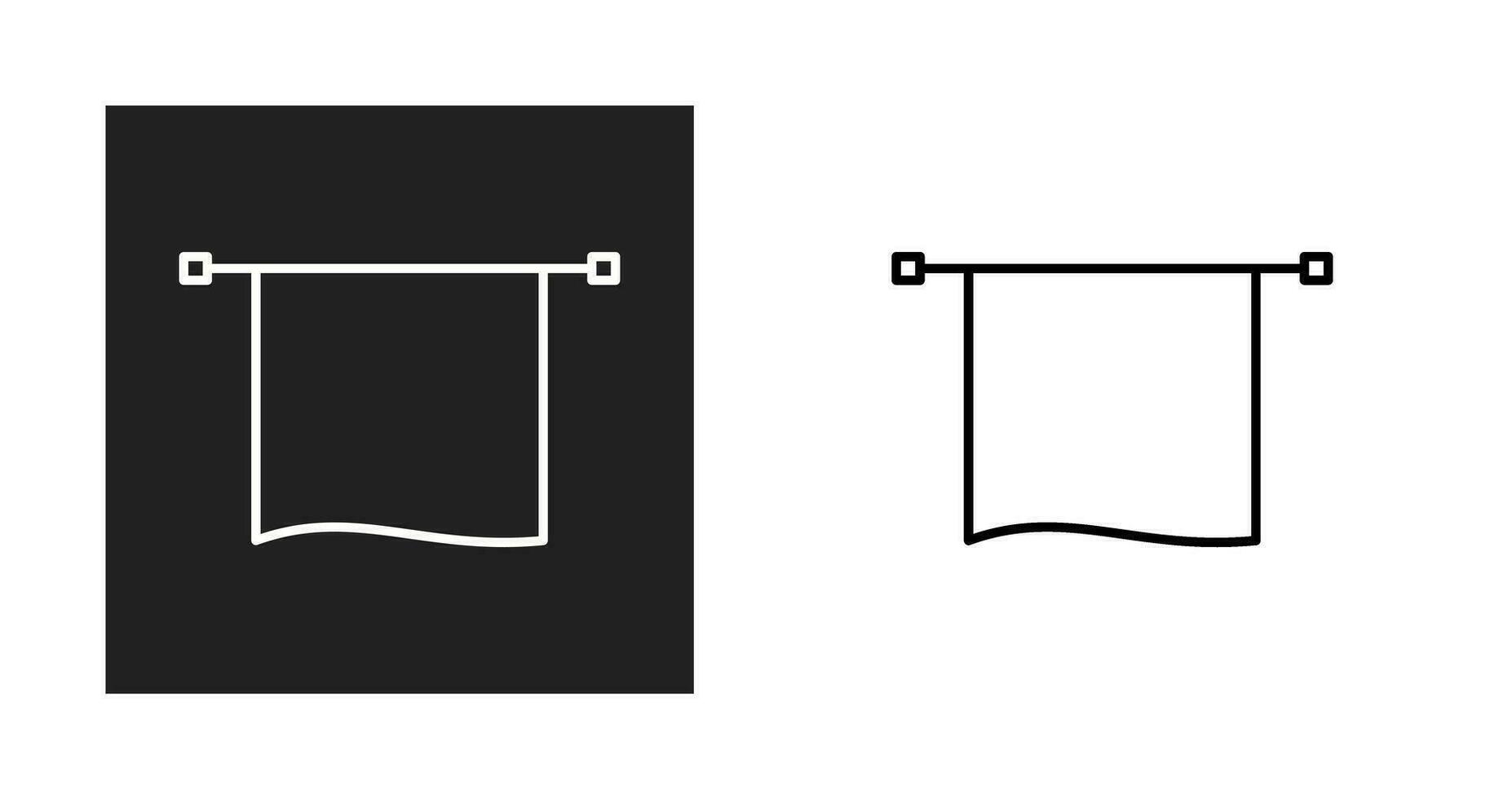 Towel Dryer Vector Icon