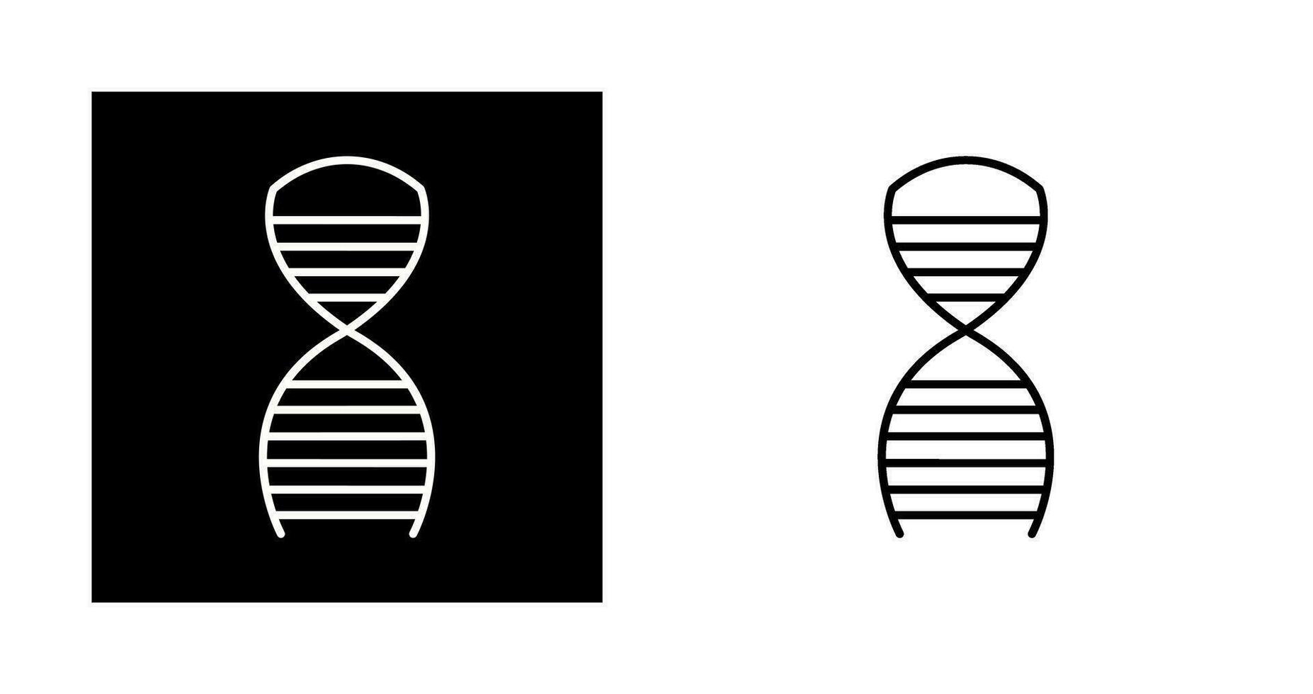 DNA Structure Vector Icon