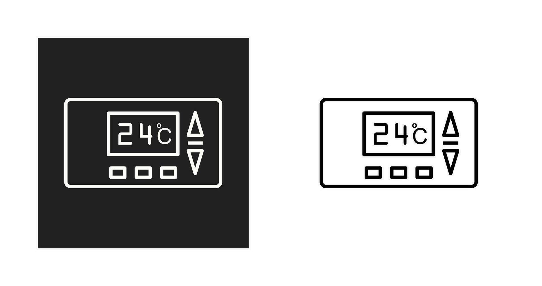 Thermostat Vector Icon