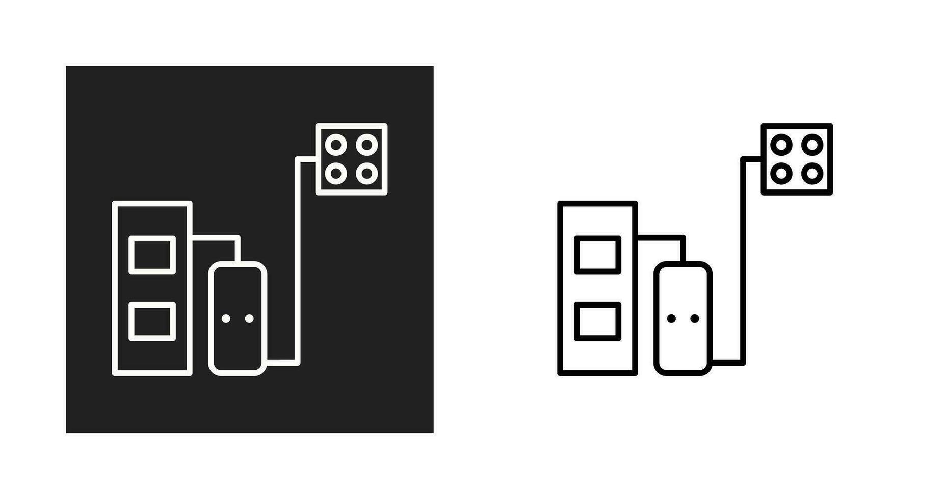 Solid Fuel Boiler Vector Icon