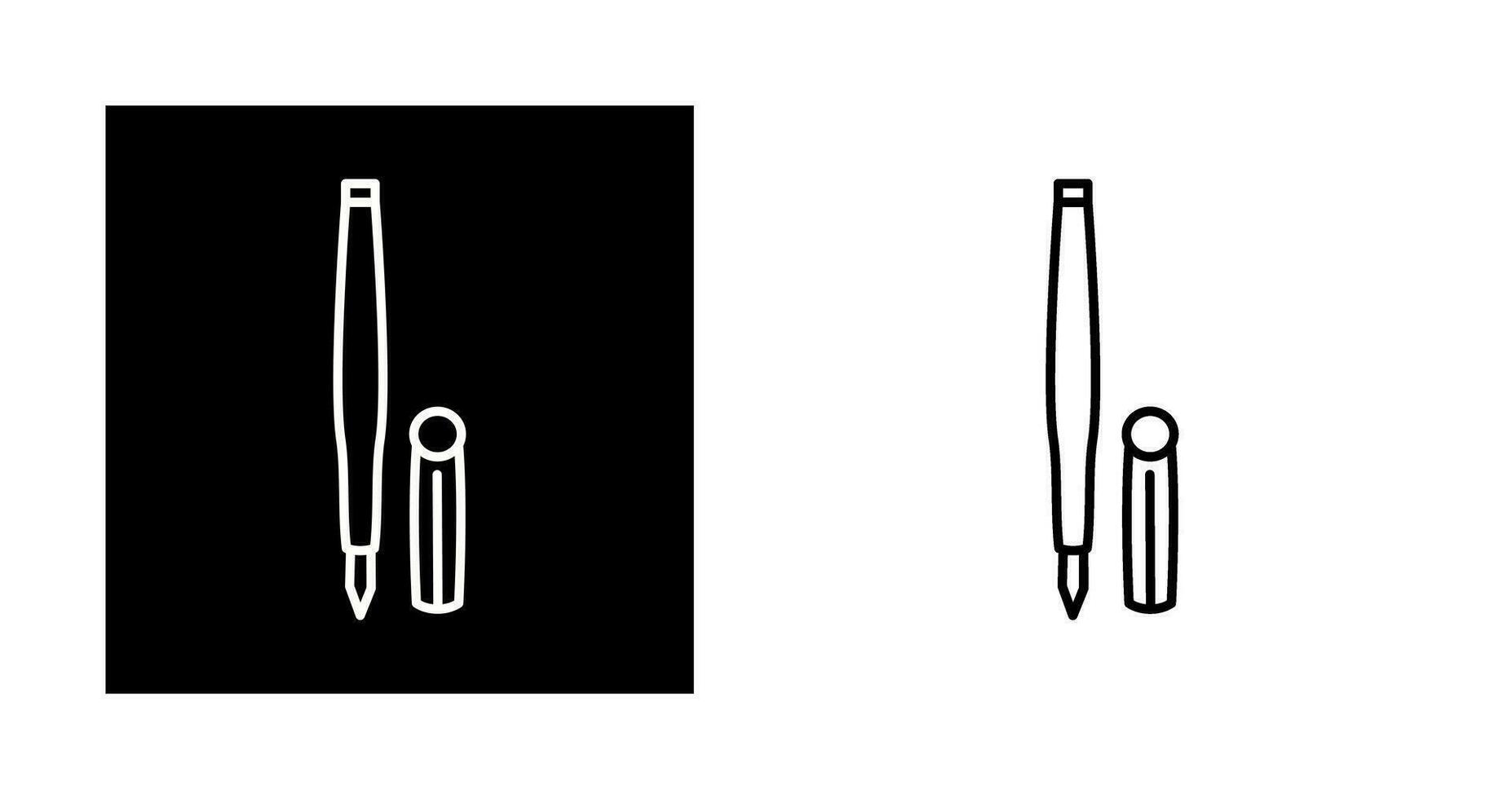 Fountain Pen Vector Icon