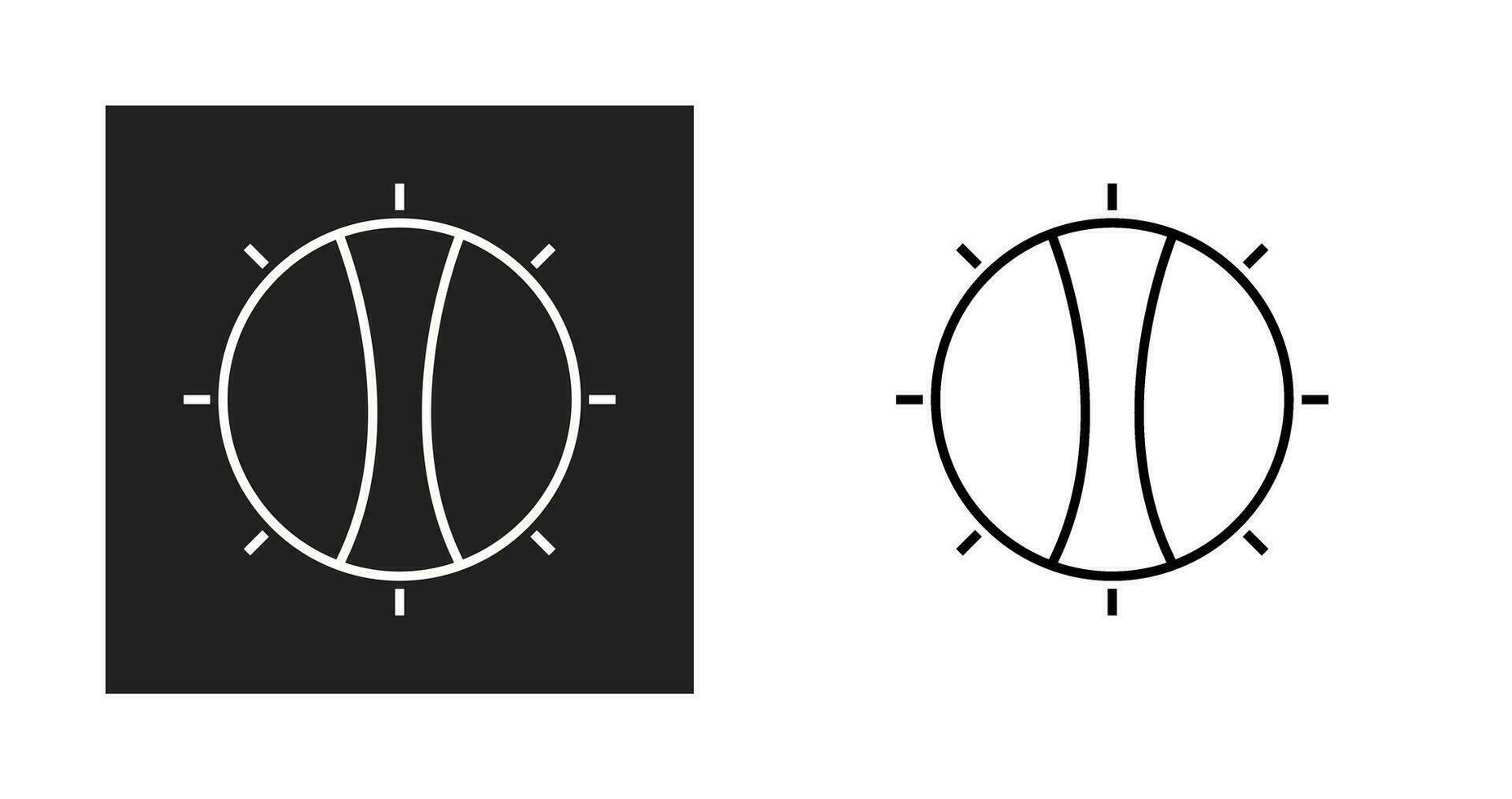 Temperature Knob Vector Icon