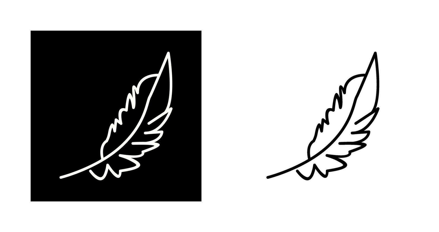 Feather Vector Icon