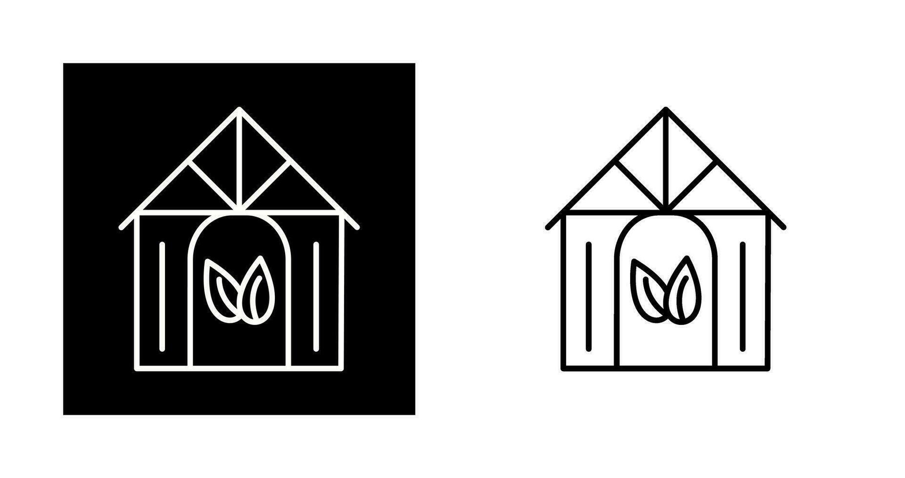 Eco friendly Building Vector Icon