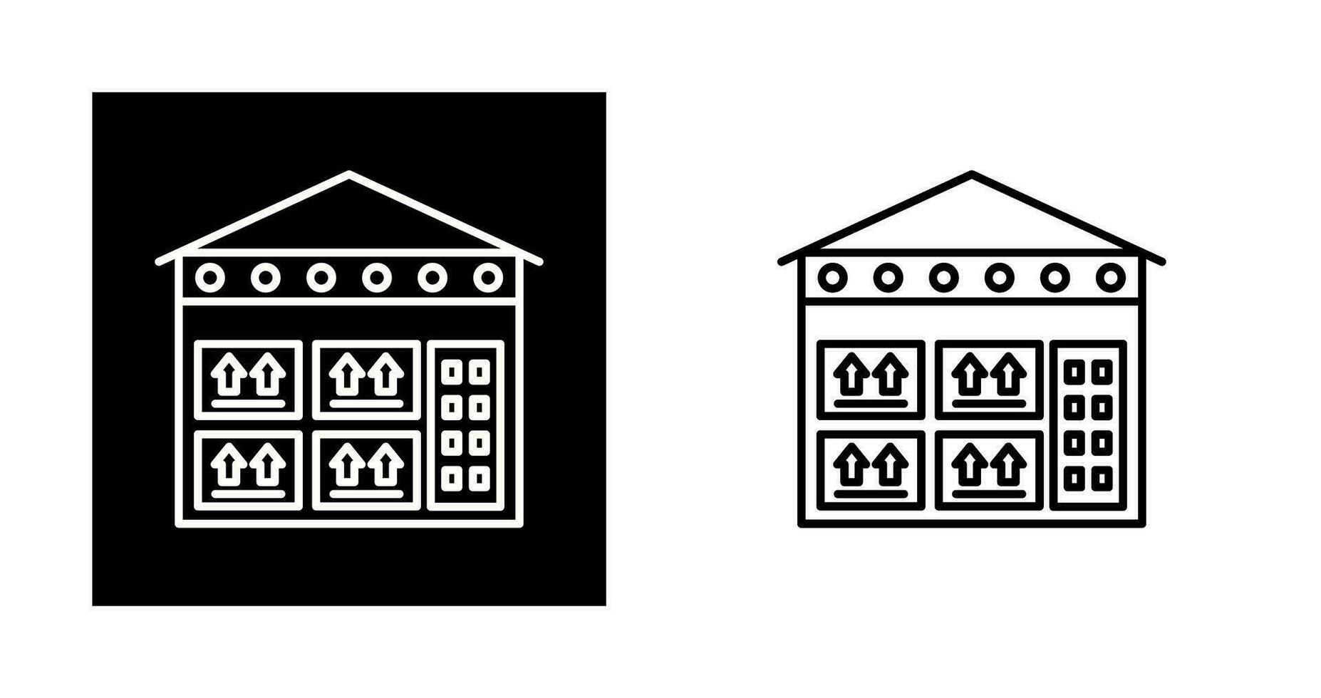 Storage Unit Vector Icon