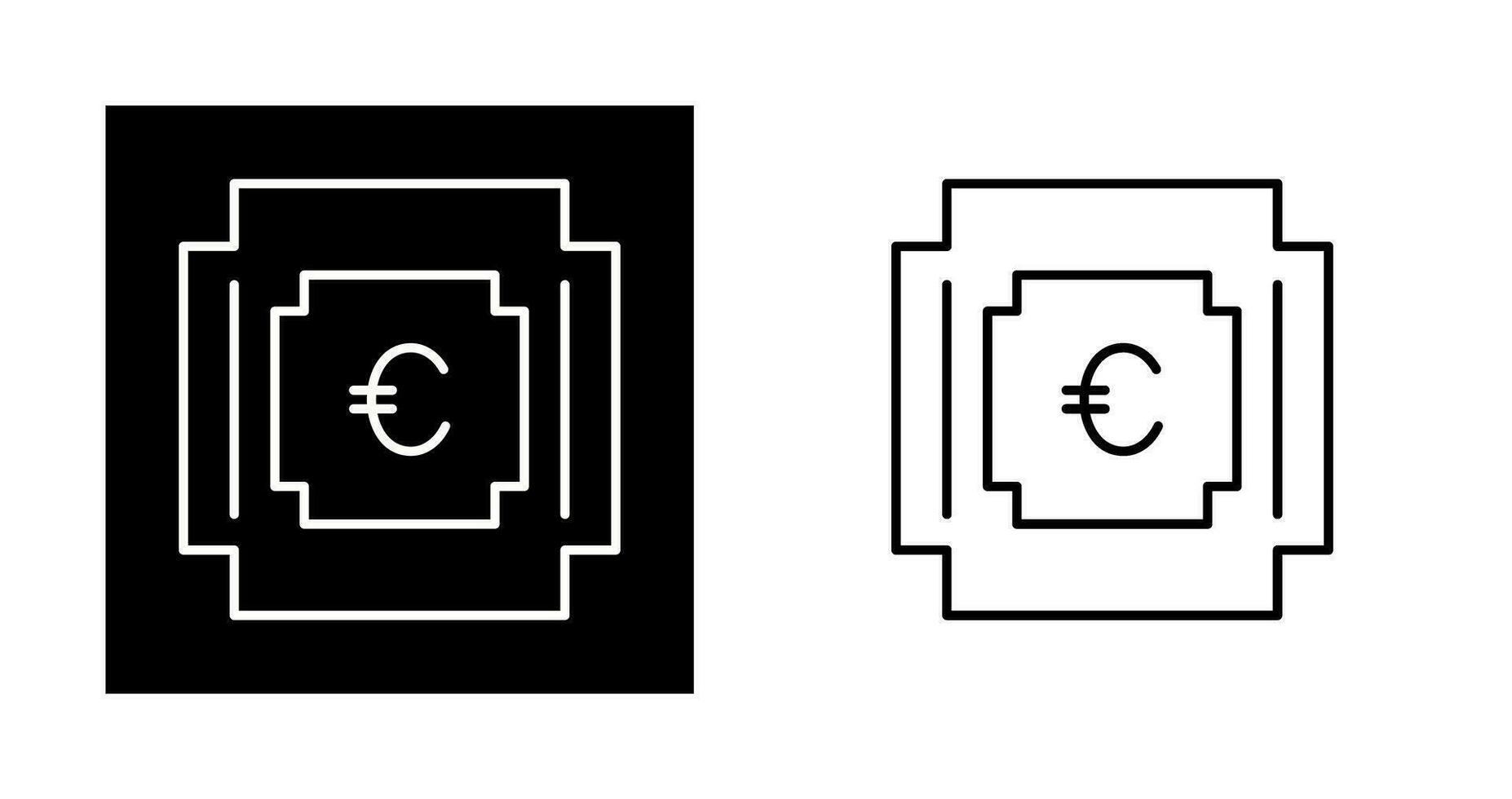 Euro Symbol Vector Icon