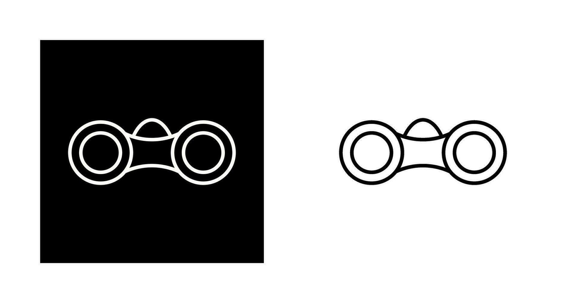 Binoculars Vector Icon