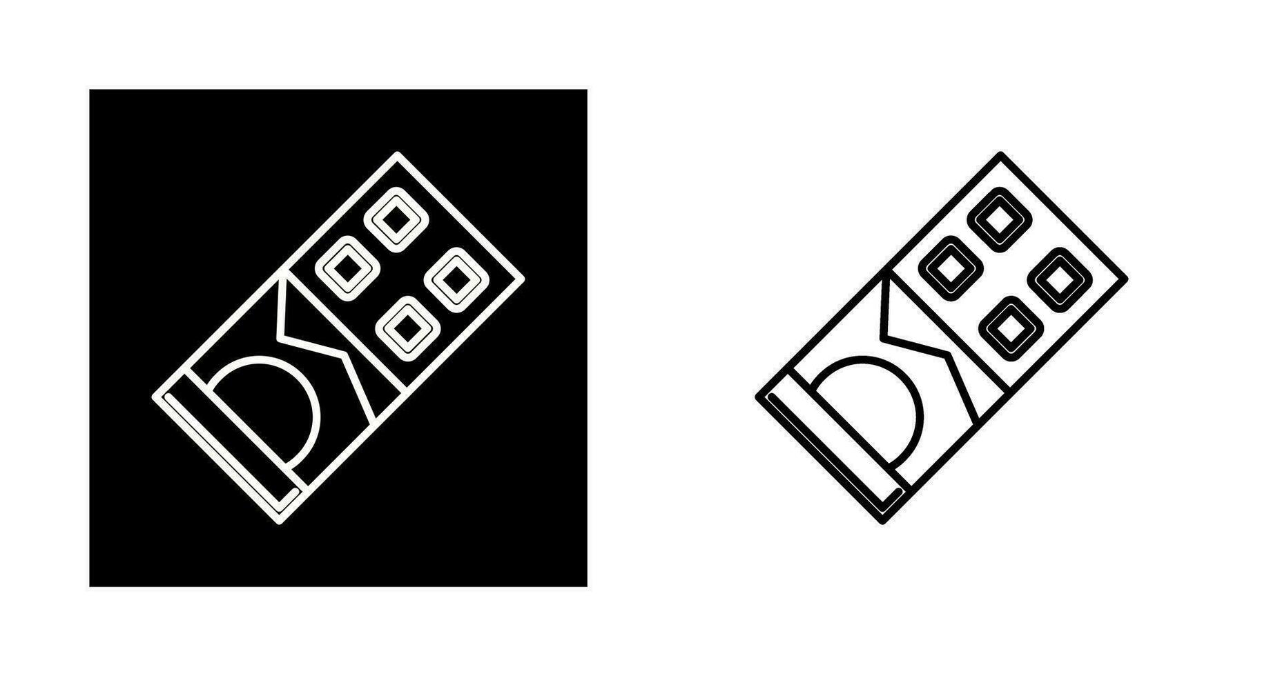 Chocolate Bar Vector Icon