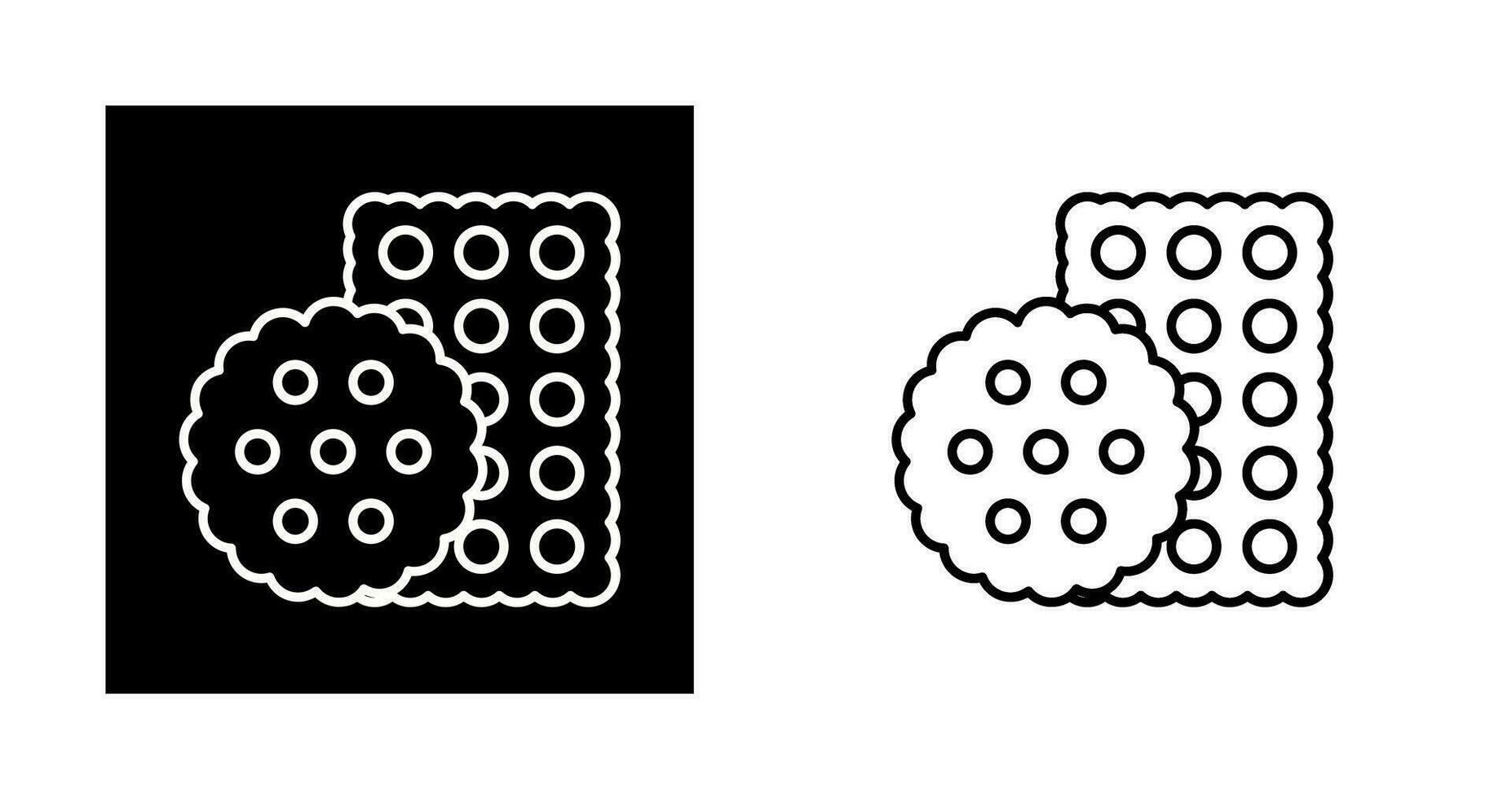 Biscuit Vector Icon