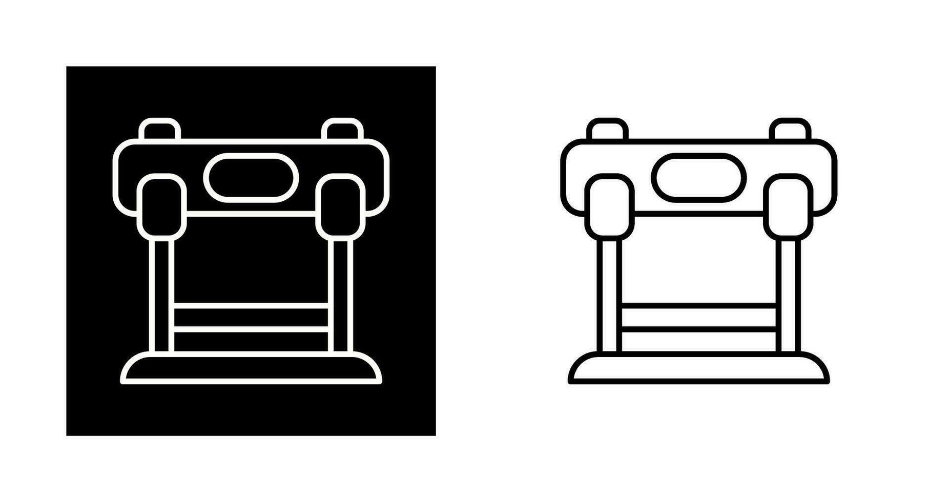 Hurdles Race Vector Icon