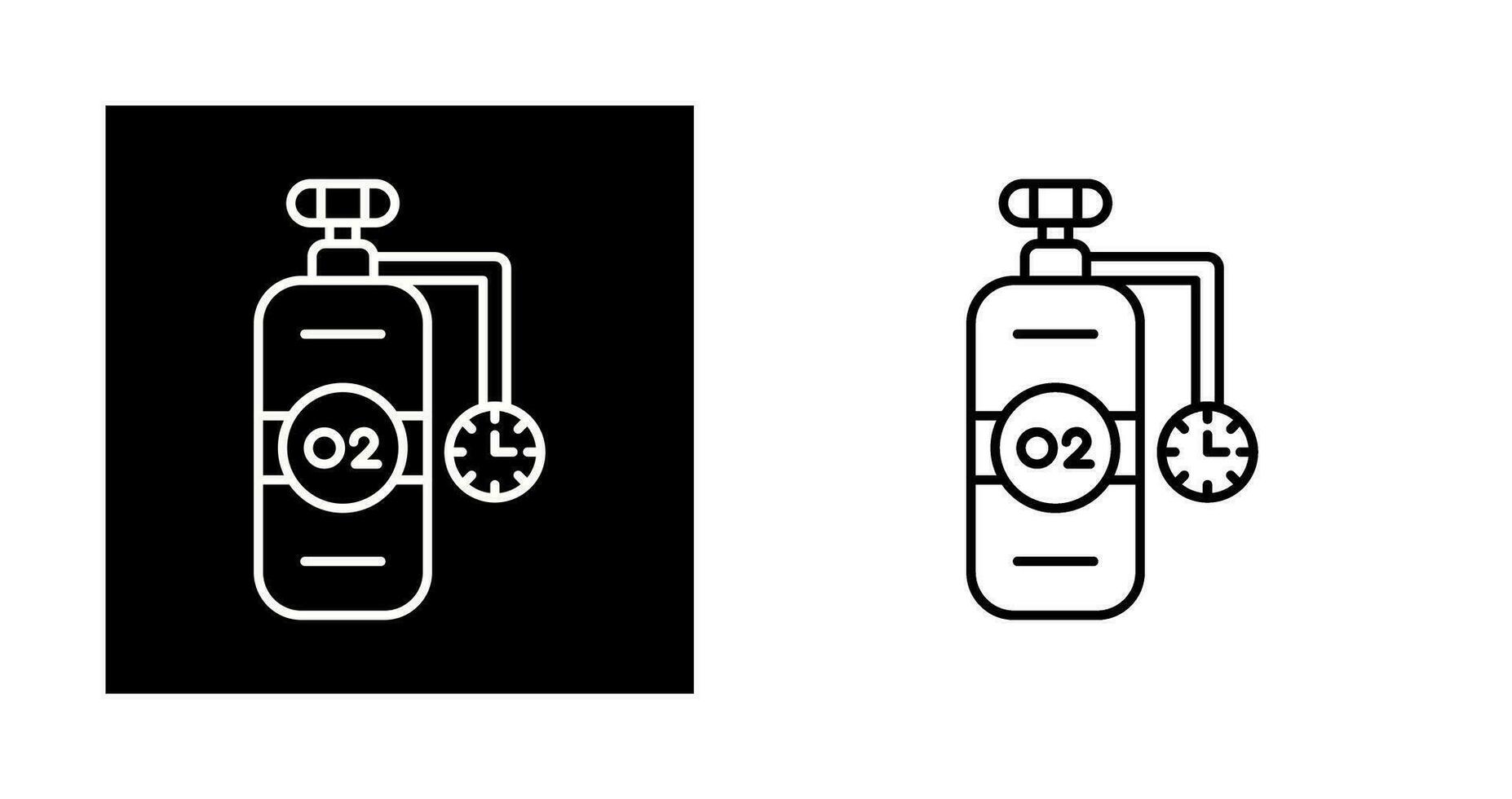 Oxygen Tank Vector Icon