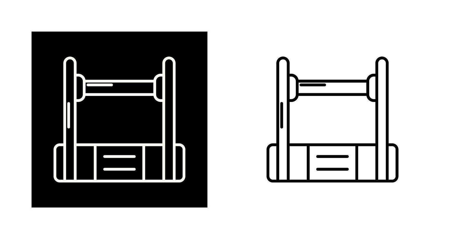 High Jump Vector Icon
