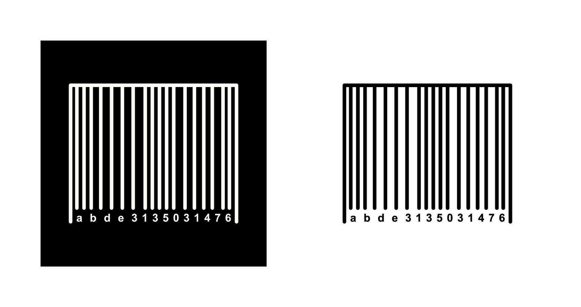 Barcode Vector Icon