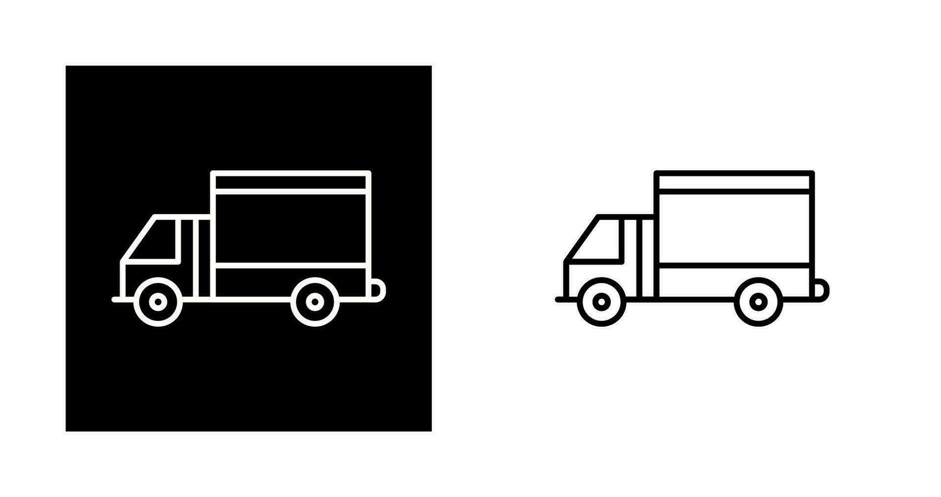 Heavy Truck Vector Icon