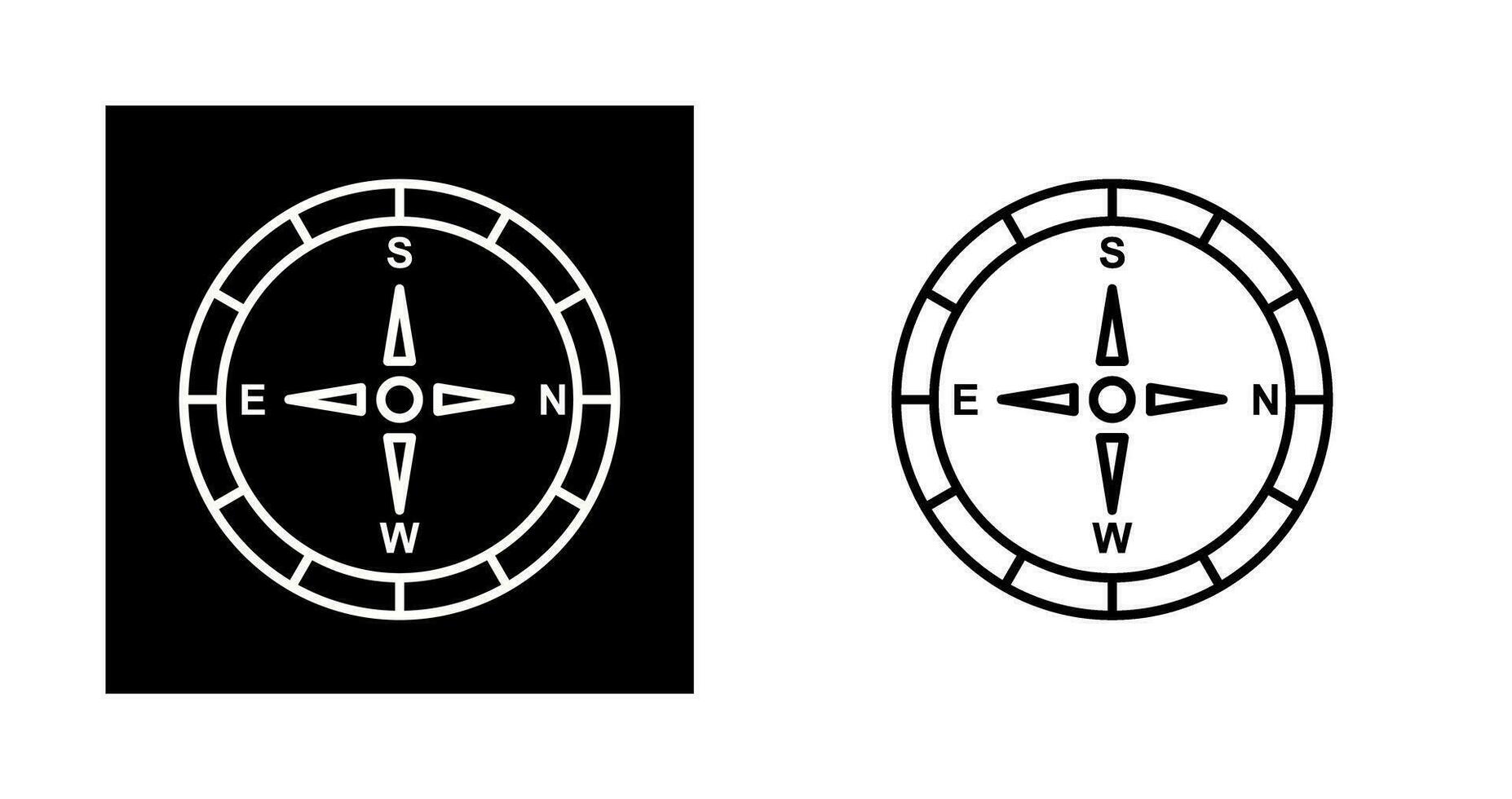Compass Vector Icon