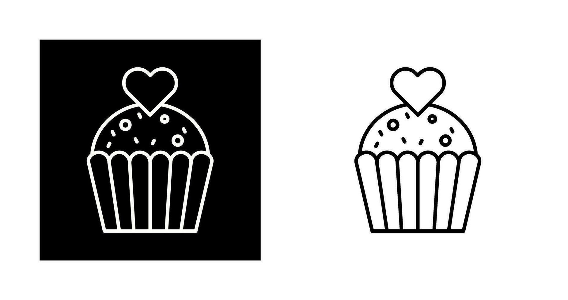 Cupcake Vector Icon