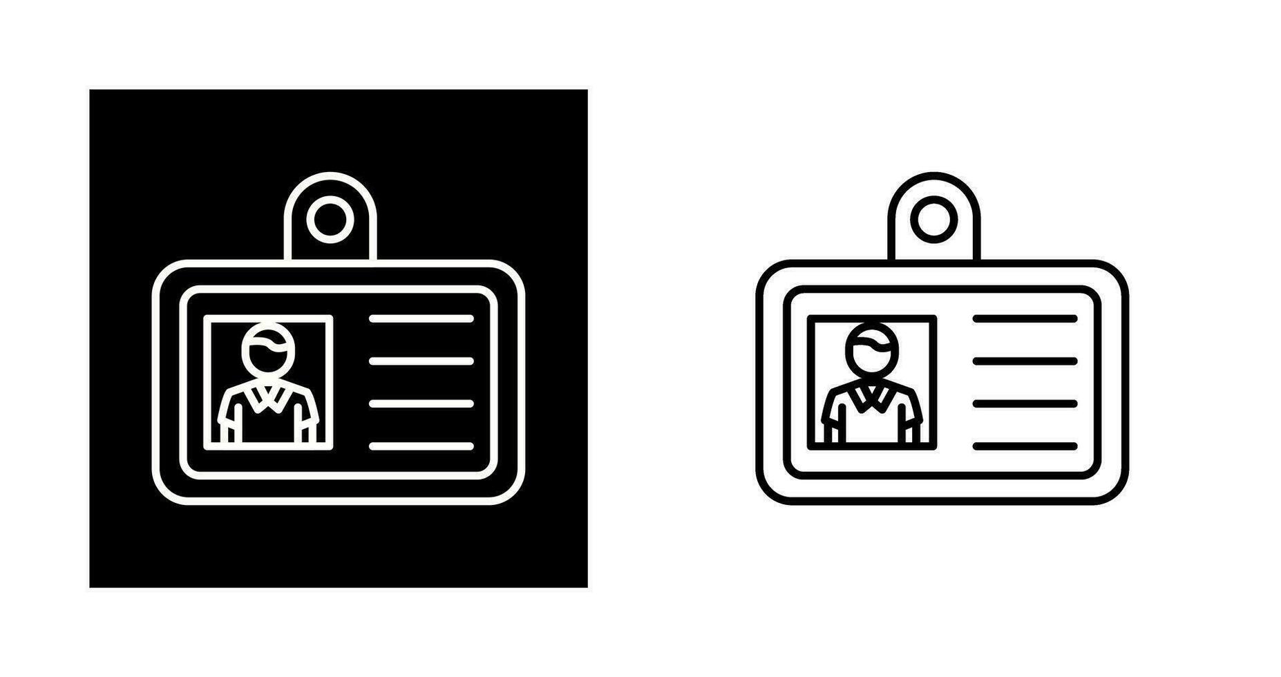 Staff Card Vector Icon