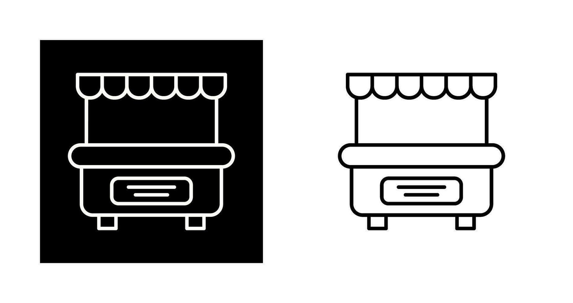Food Stall Vector Icon