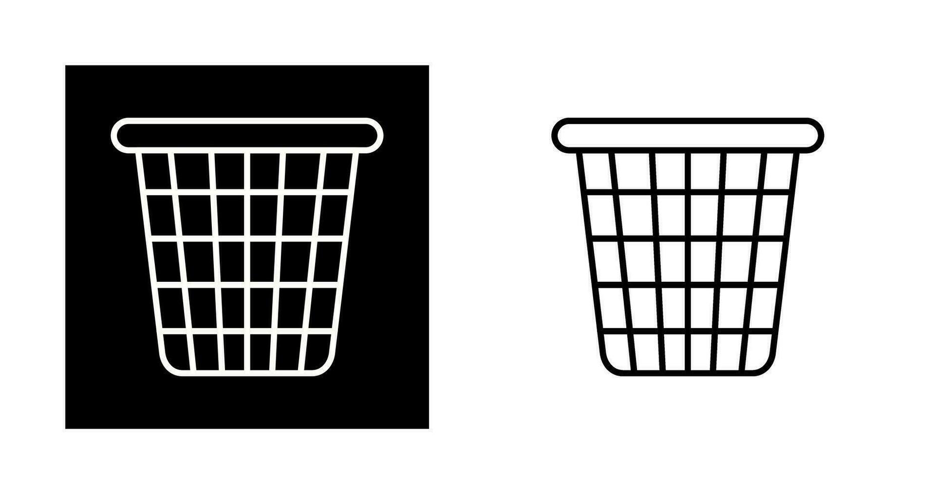 Trash Bin Vector Icon