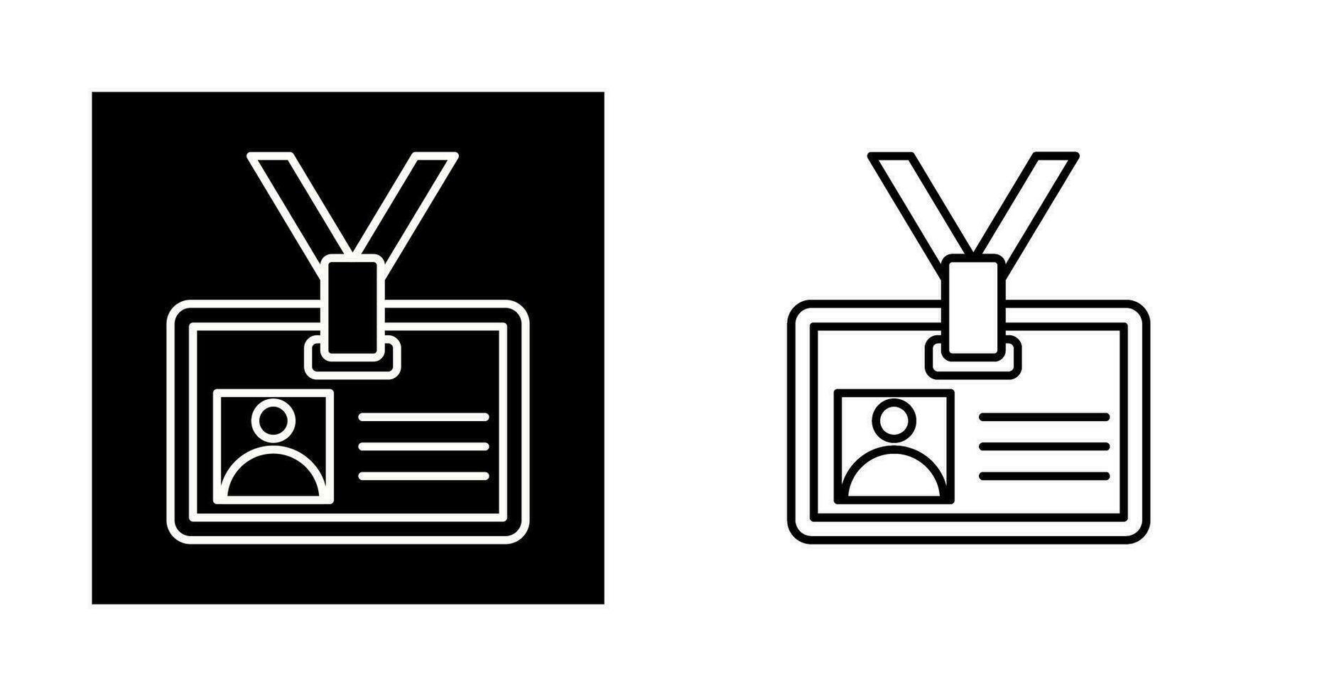 Id Card Vector Icon