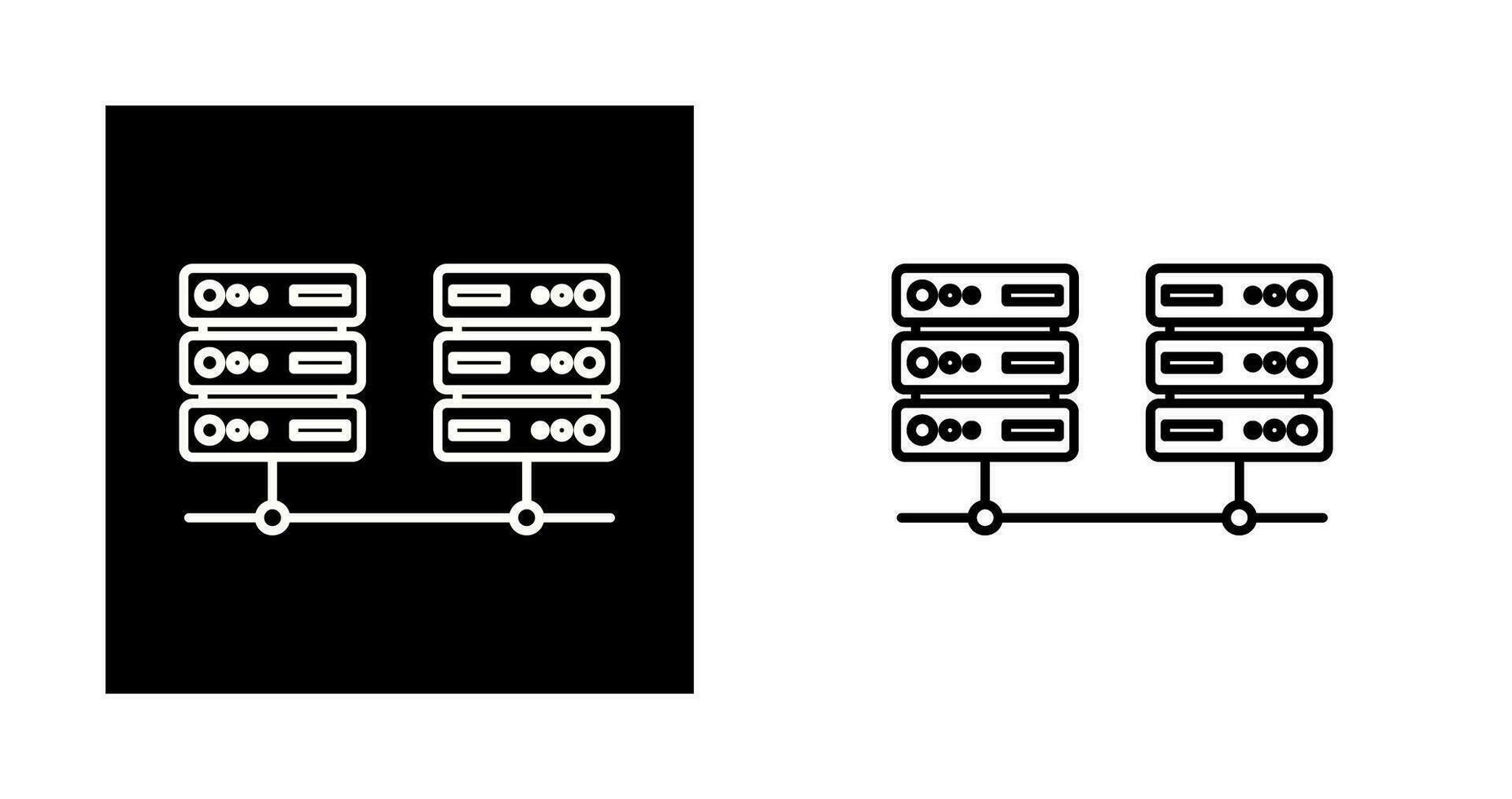 icono de vector de servidor