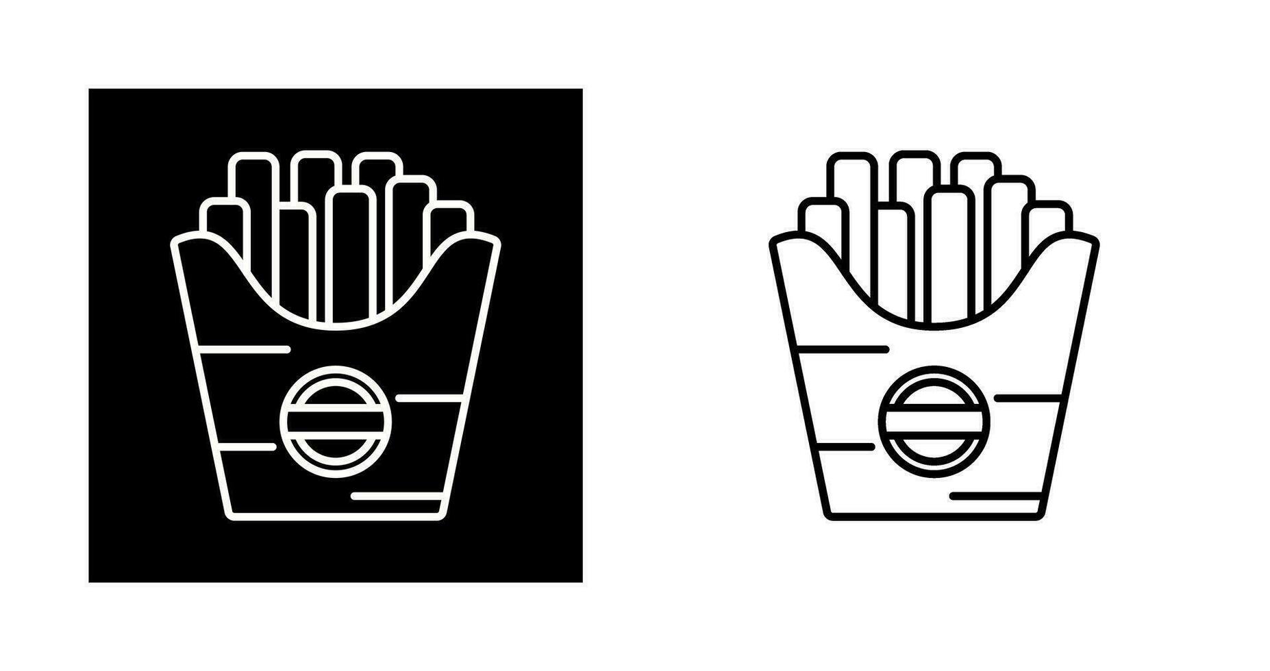 French Fries Vector Icon
