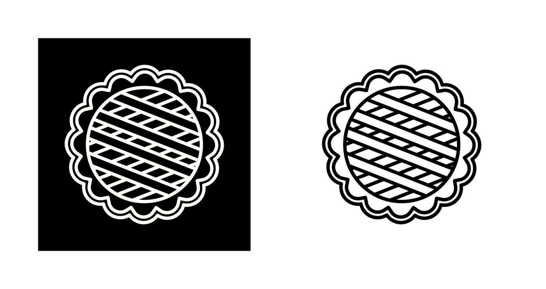 Apple Pie Vector Icon