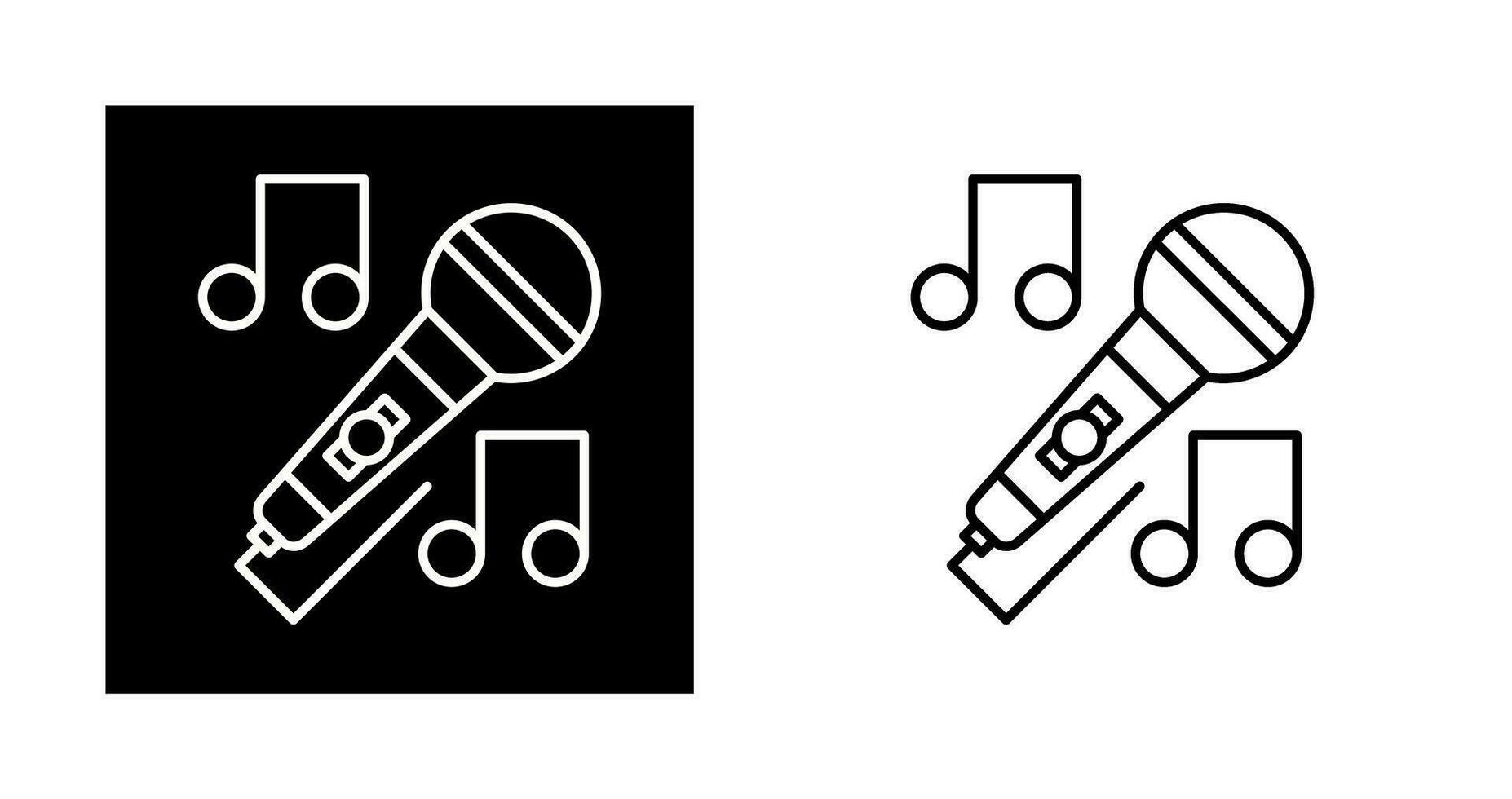 Karaoke Vector Icon