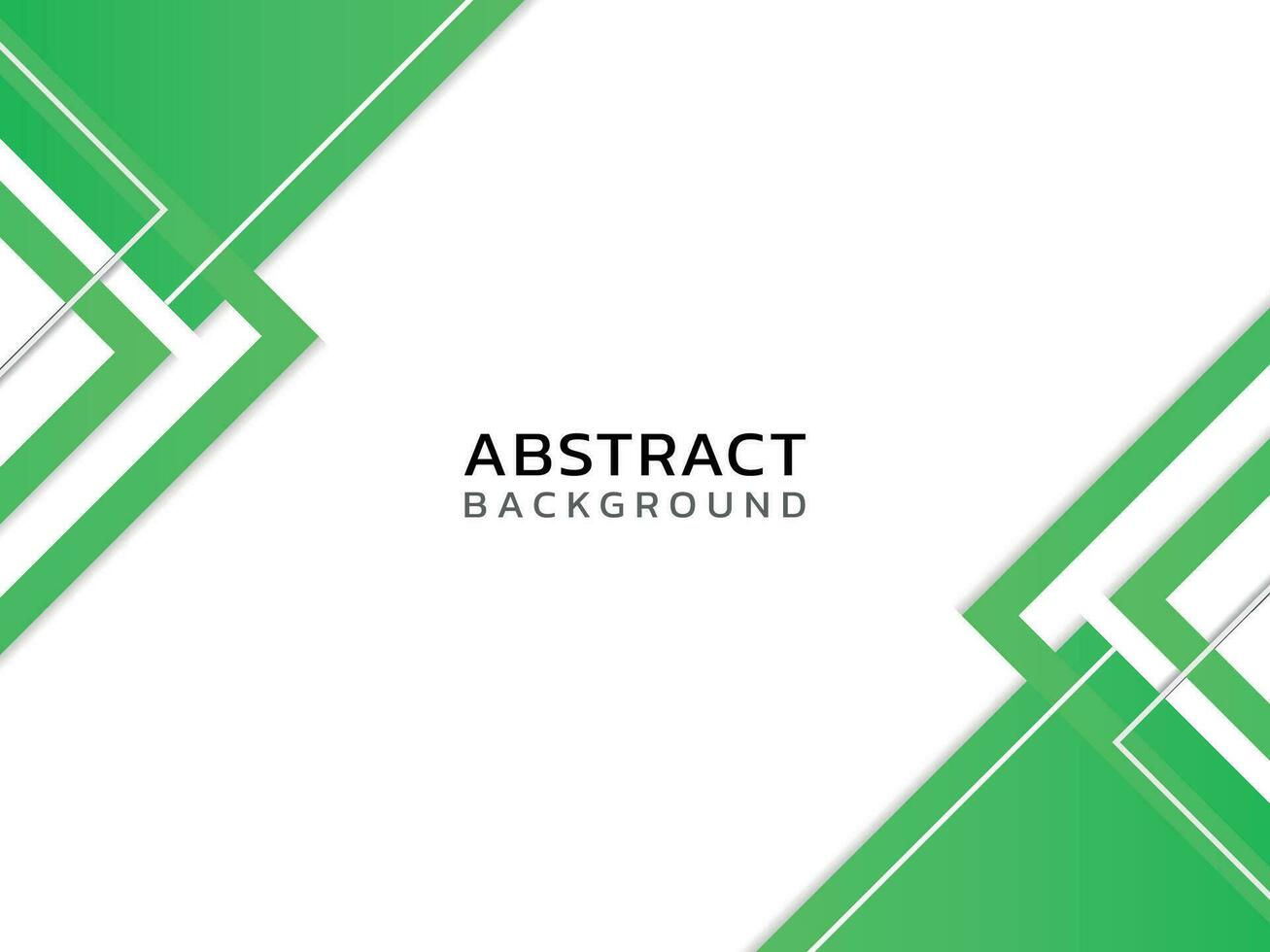 Elegant green abstract business background design vector