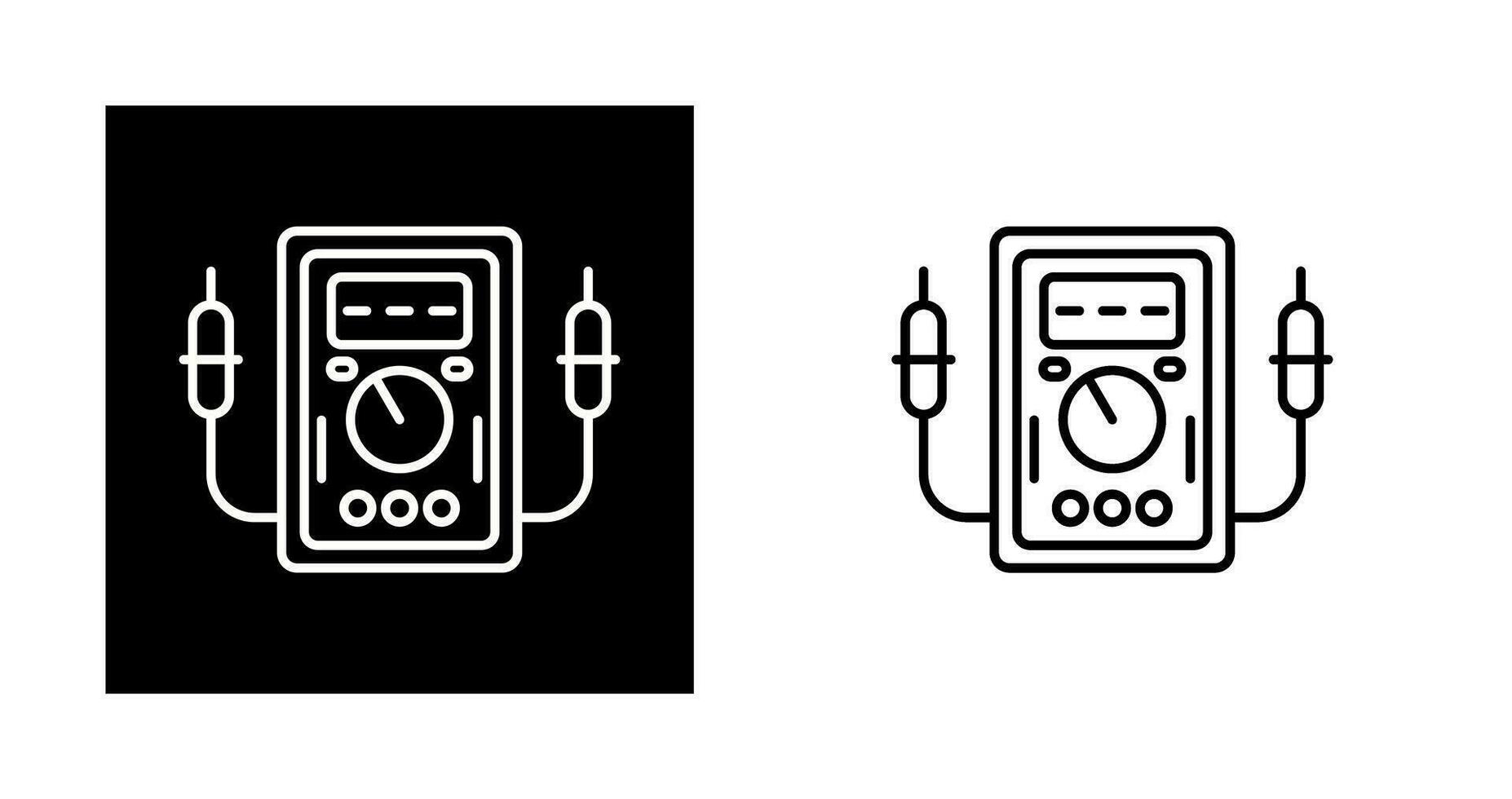 Voltmeter Vector Icon