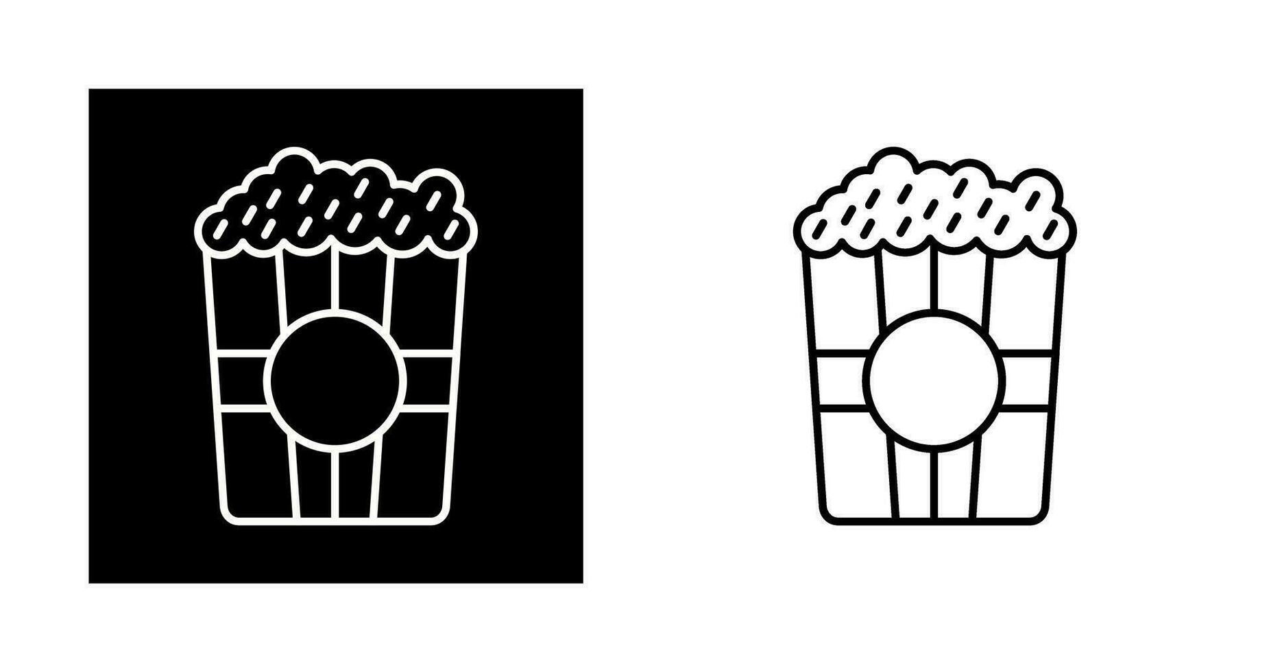 Popcorn Vector Icon