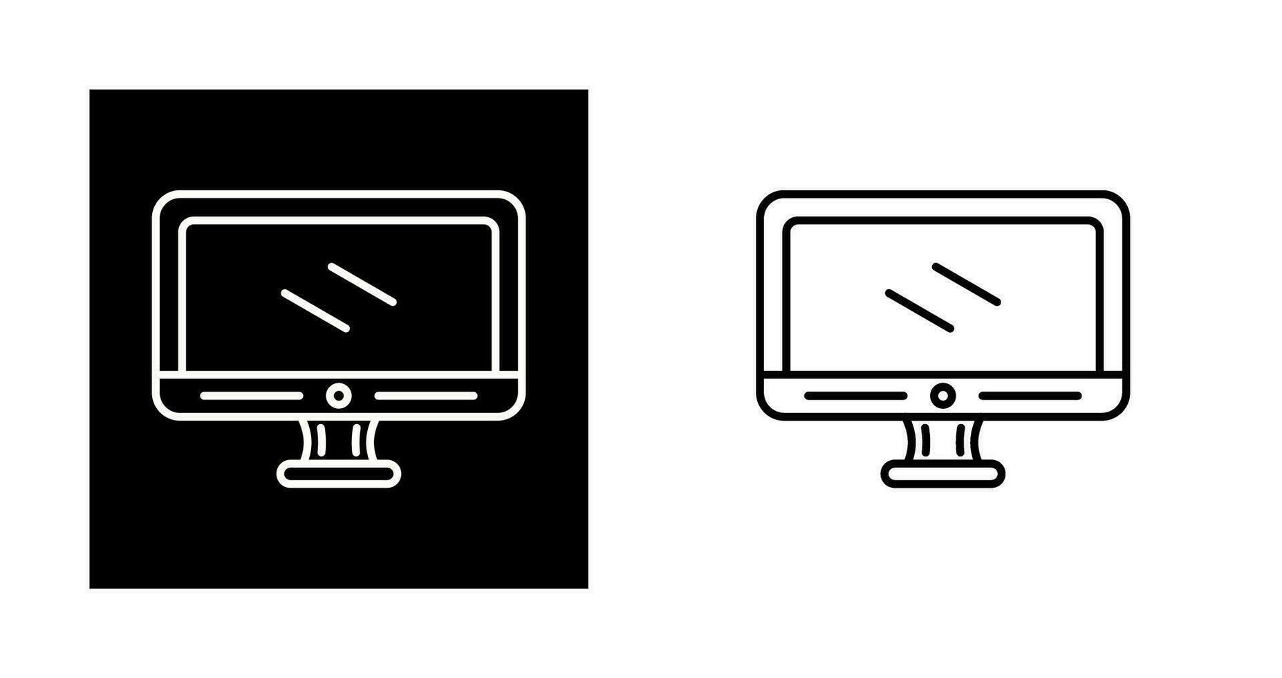 Lcd Vector Icon