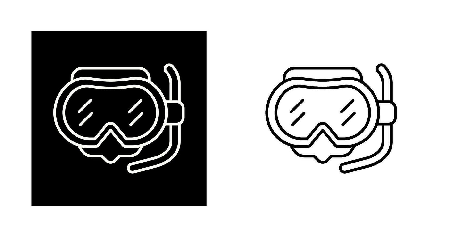 Diving Mask Vector Icon