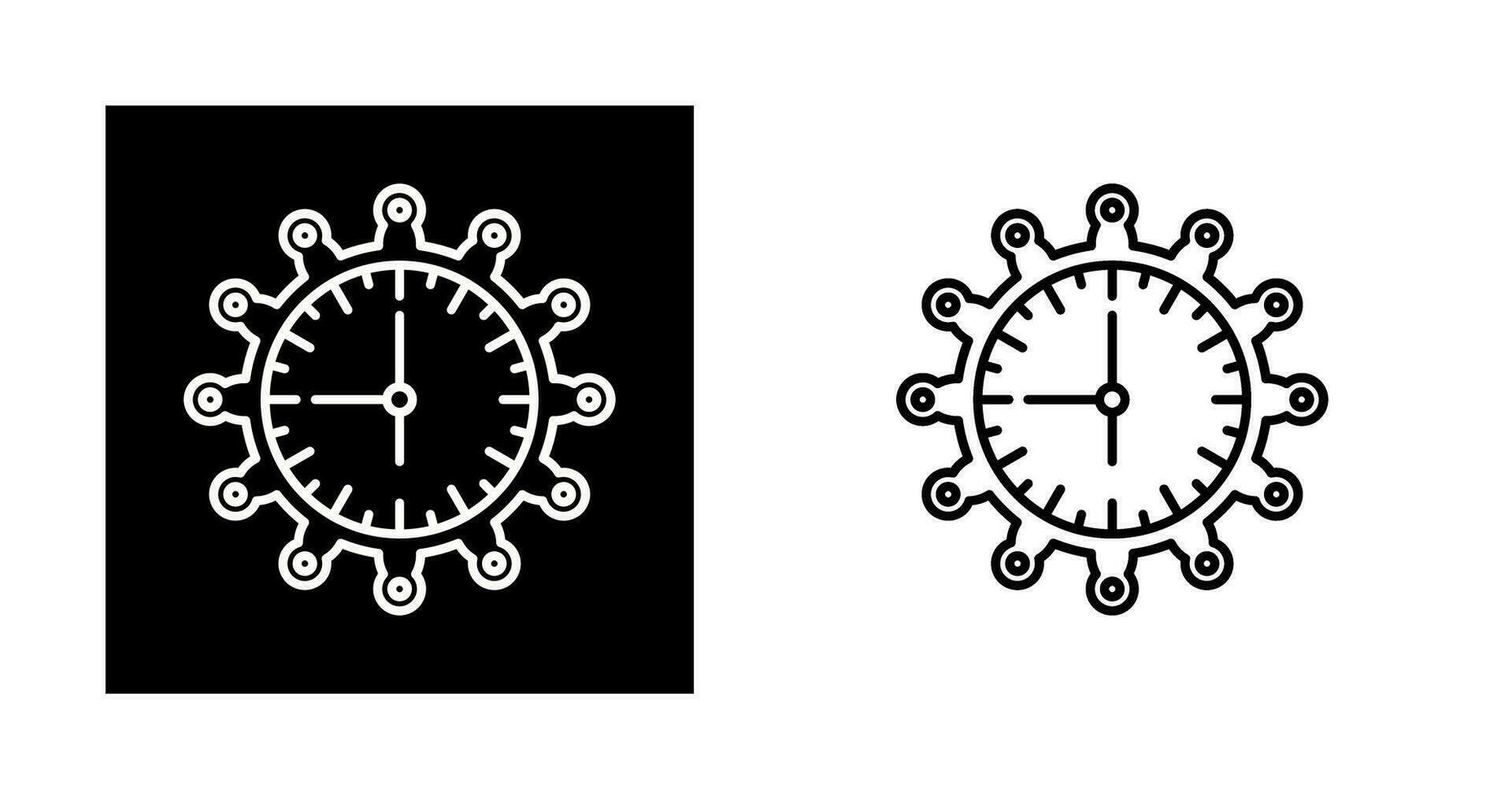Clock Vector Icon