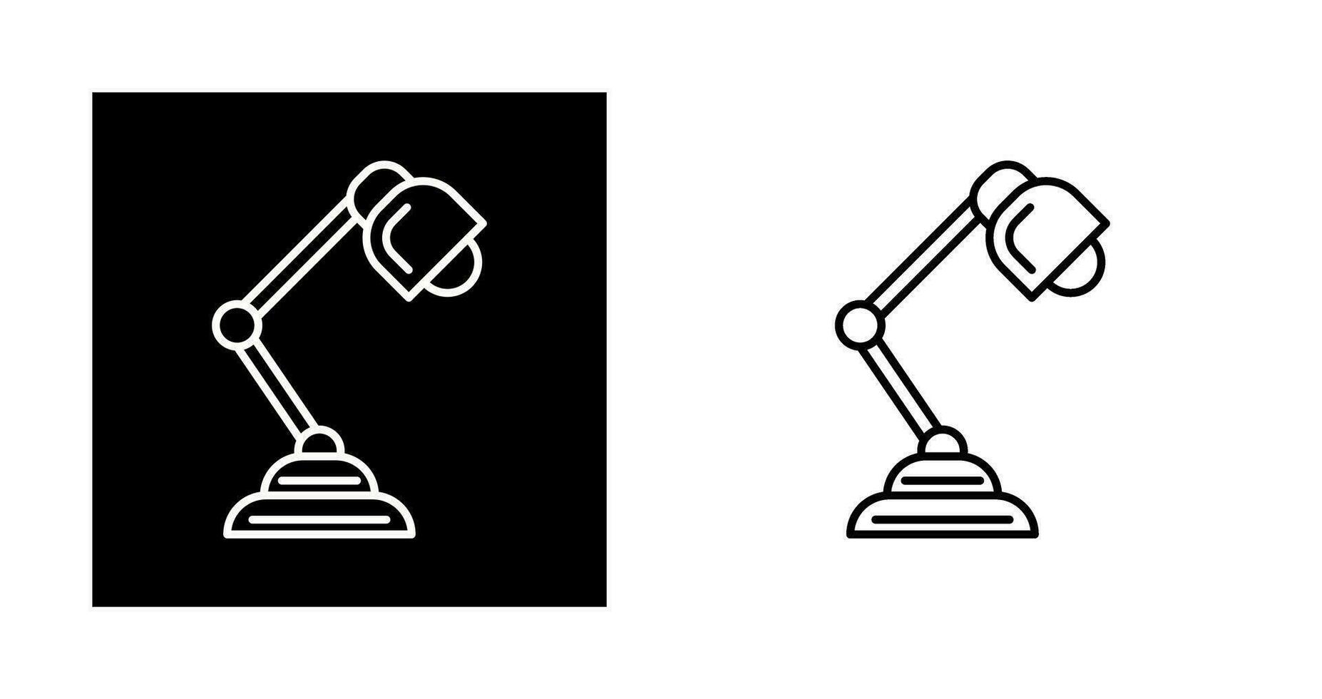 Table Lamp Vector Icon