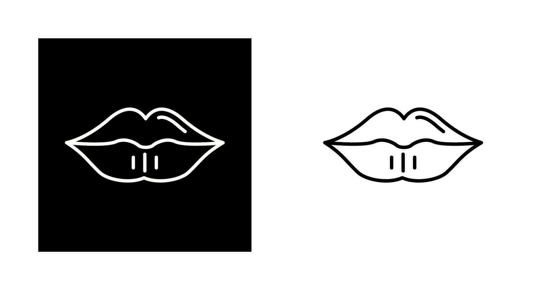 Lips Vector Icon