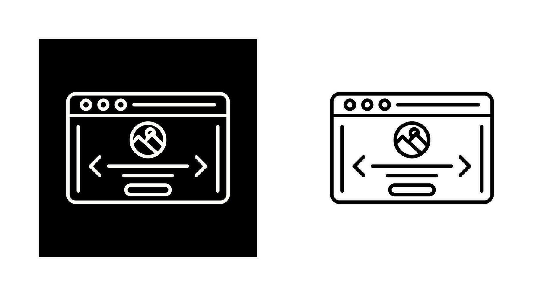 Window Page Vector Icon