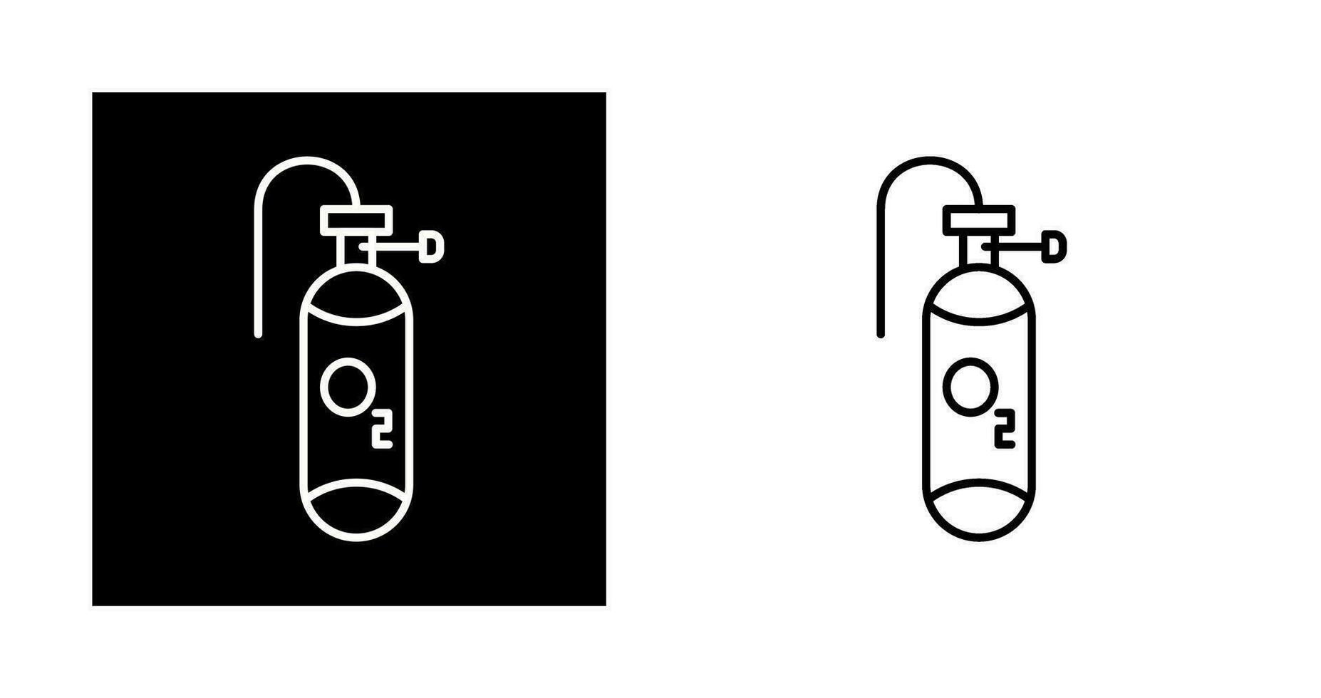 Oxygen Tank Vector Icon