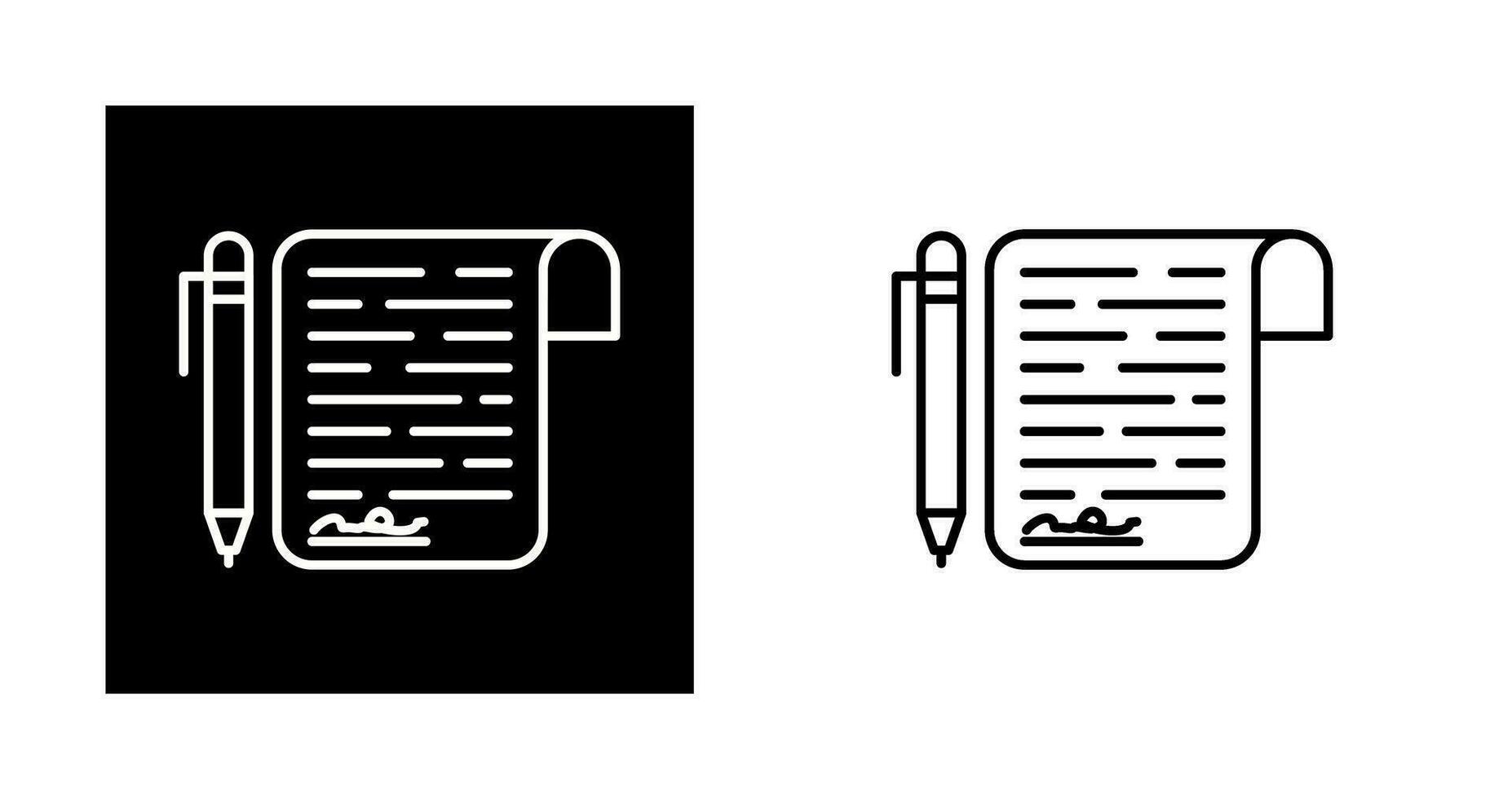 Agreement Vector Icon