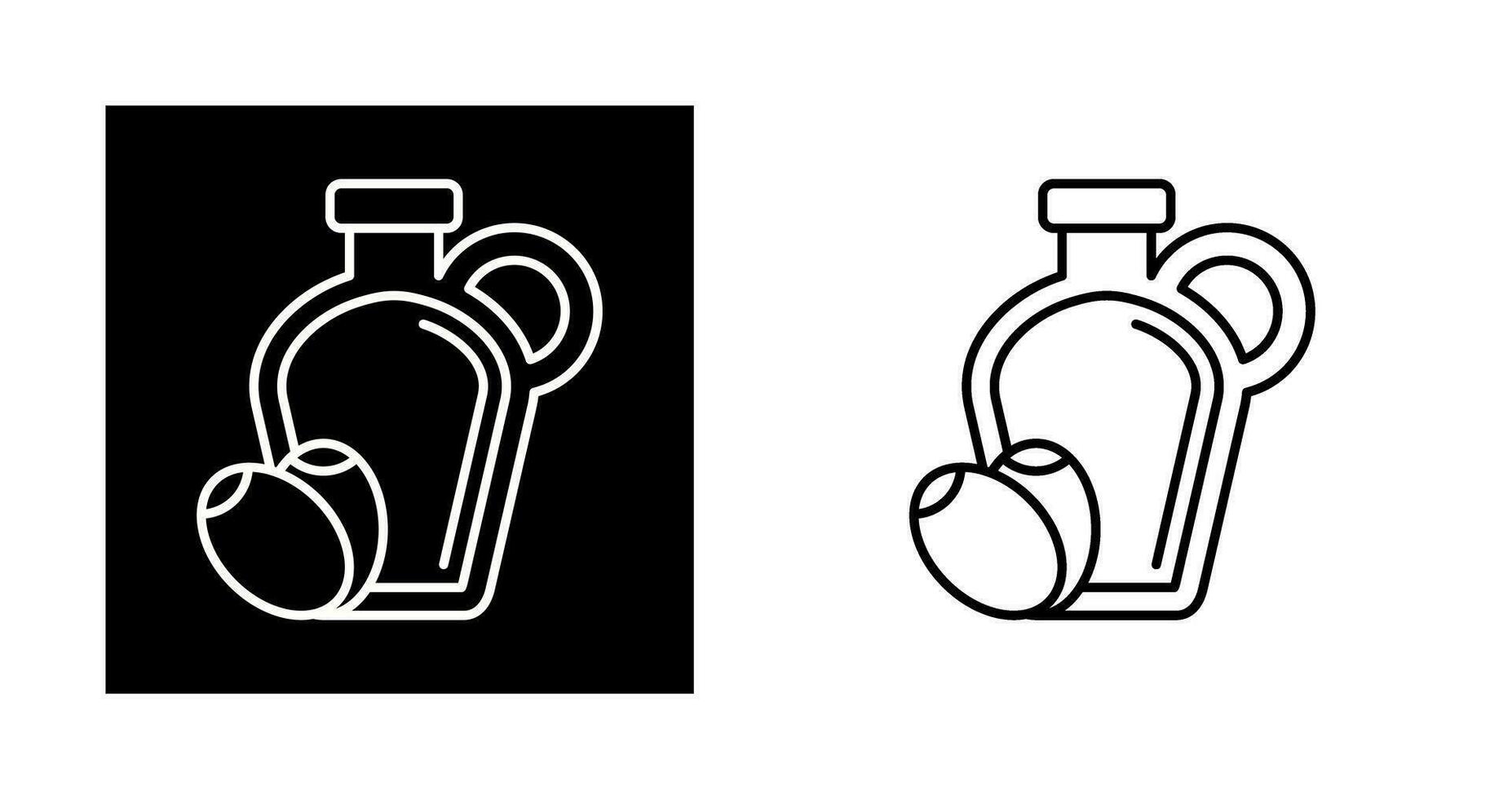 Olive Oil Vector Icon