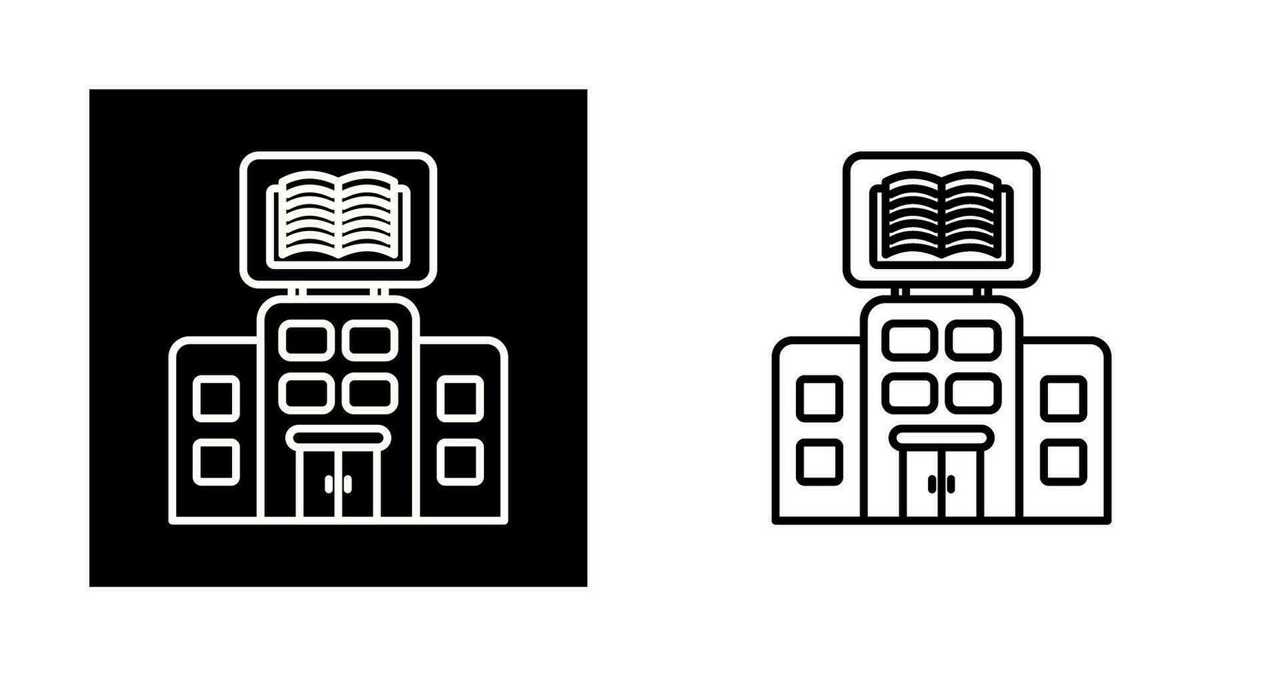 Library Vector Icon