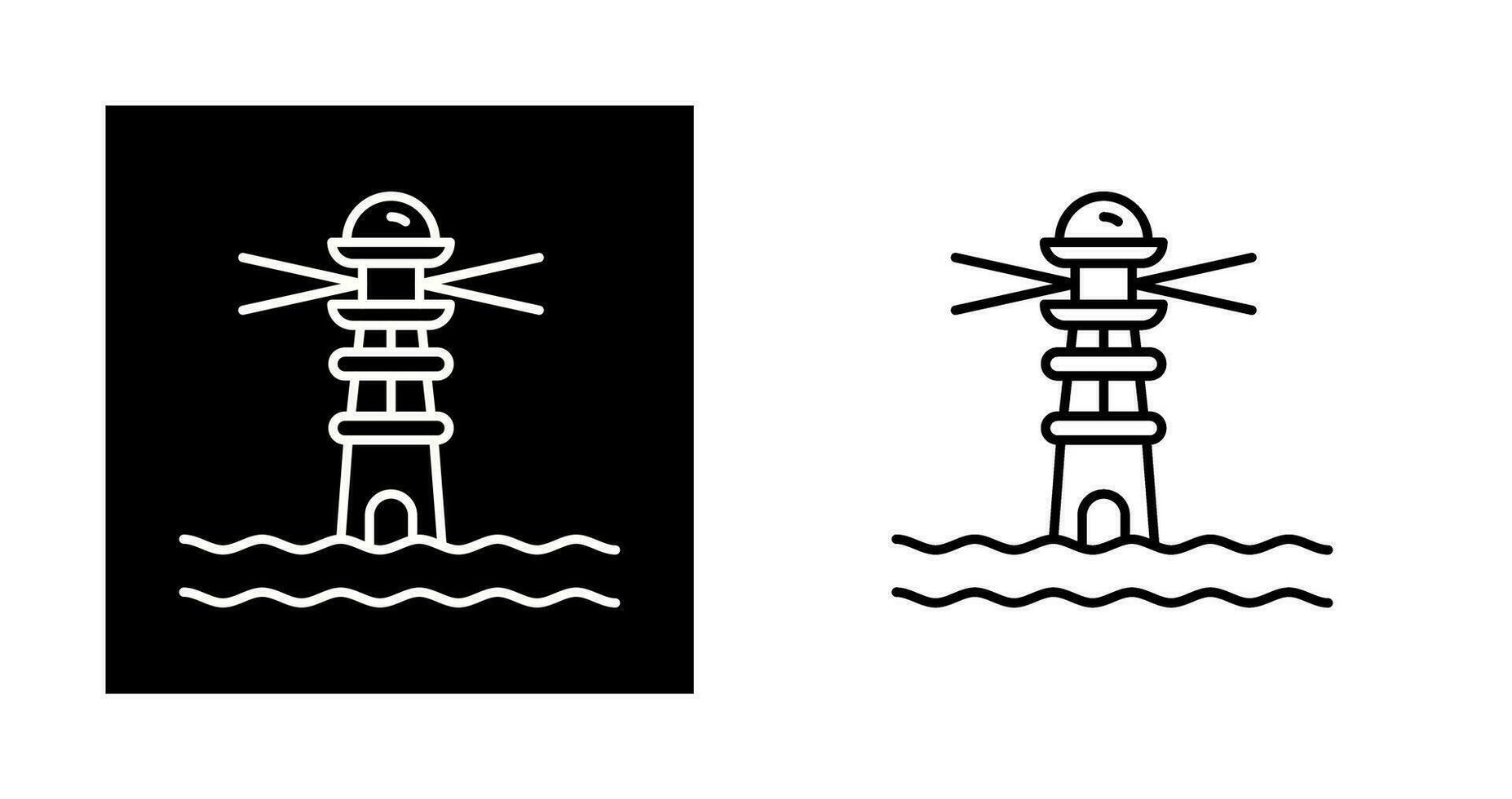 Lighthouse Vector Icon