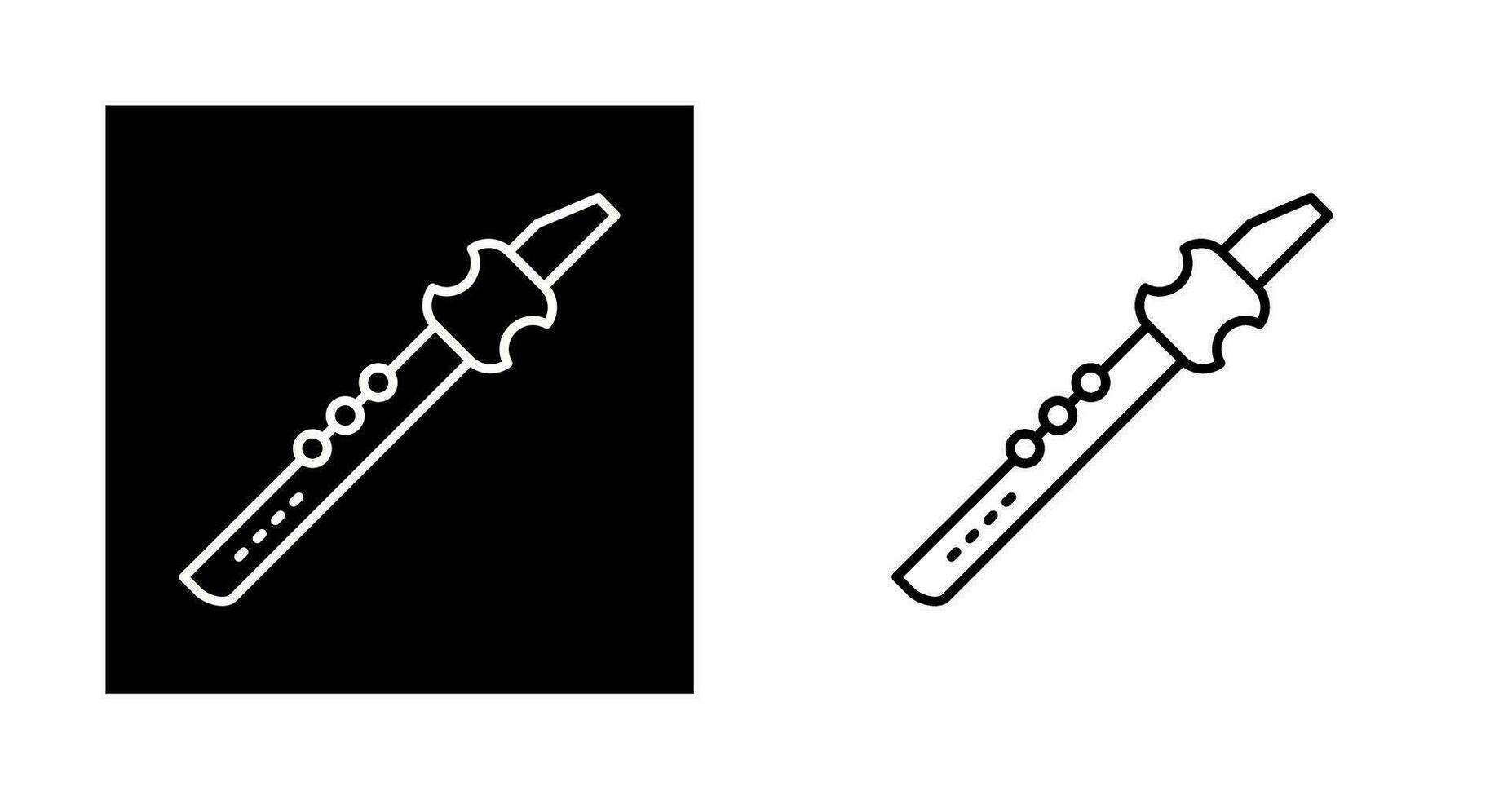 Flute Vector Icon
