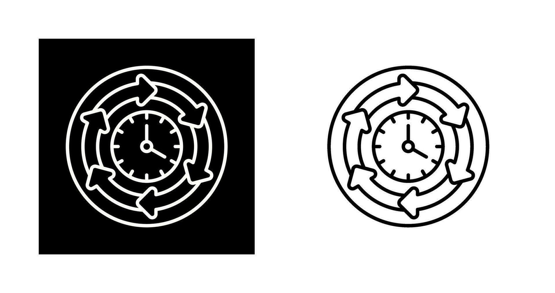Processing Time Vector Icon