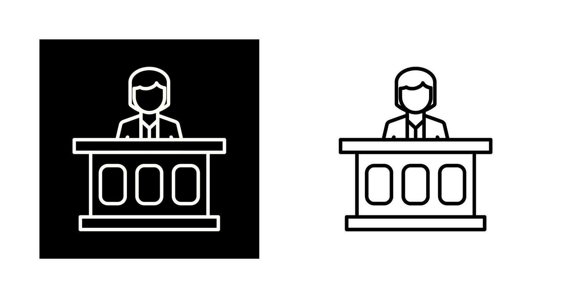 Jury Vector Icon