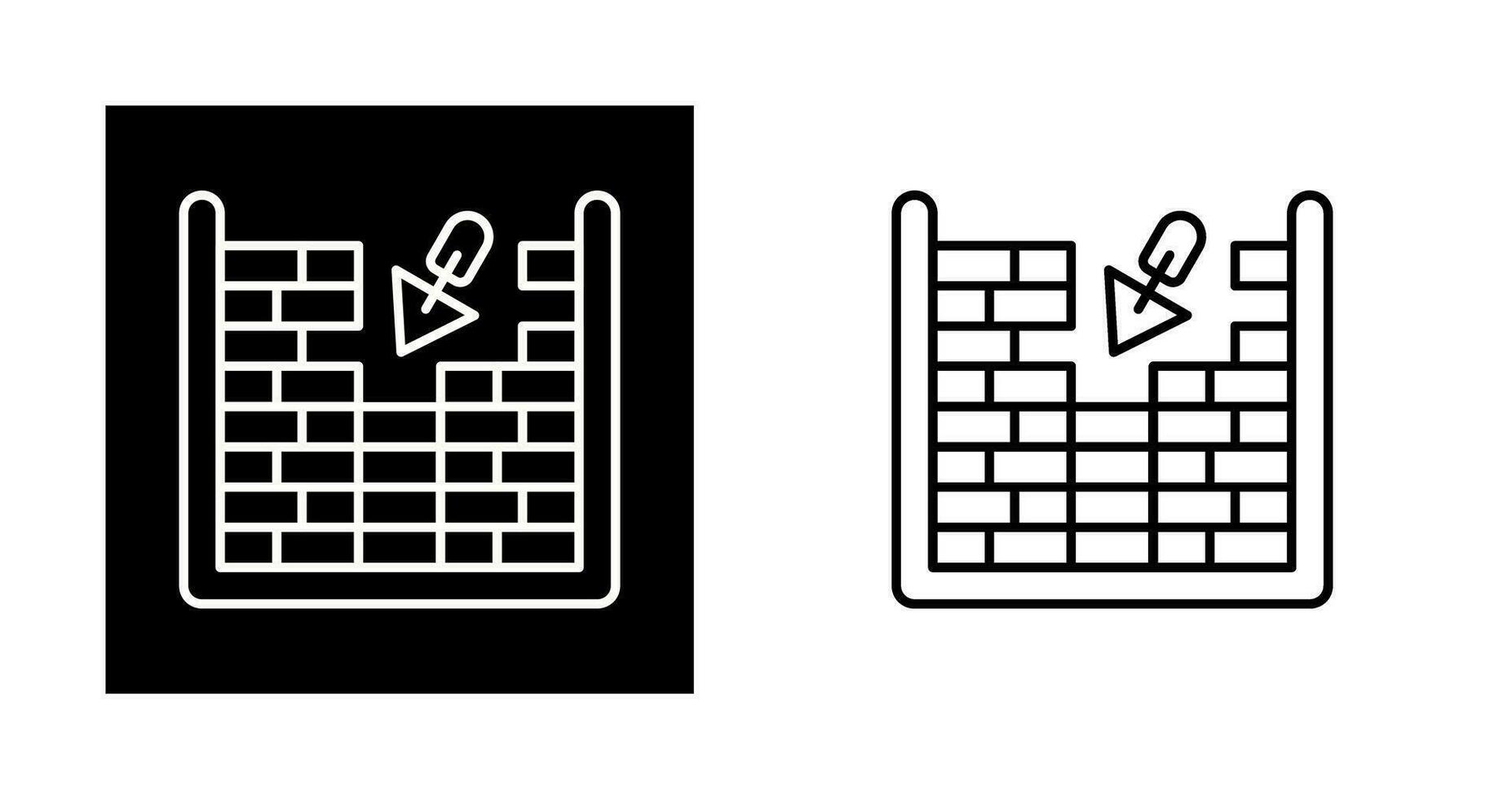 Masonry Vector Icon