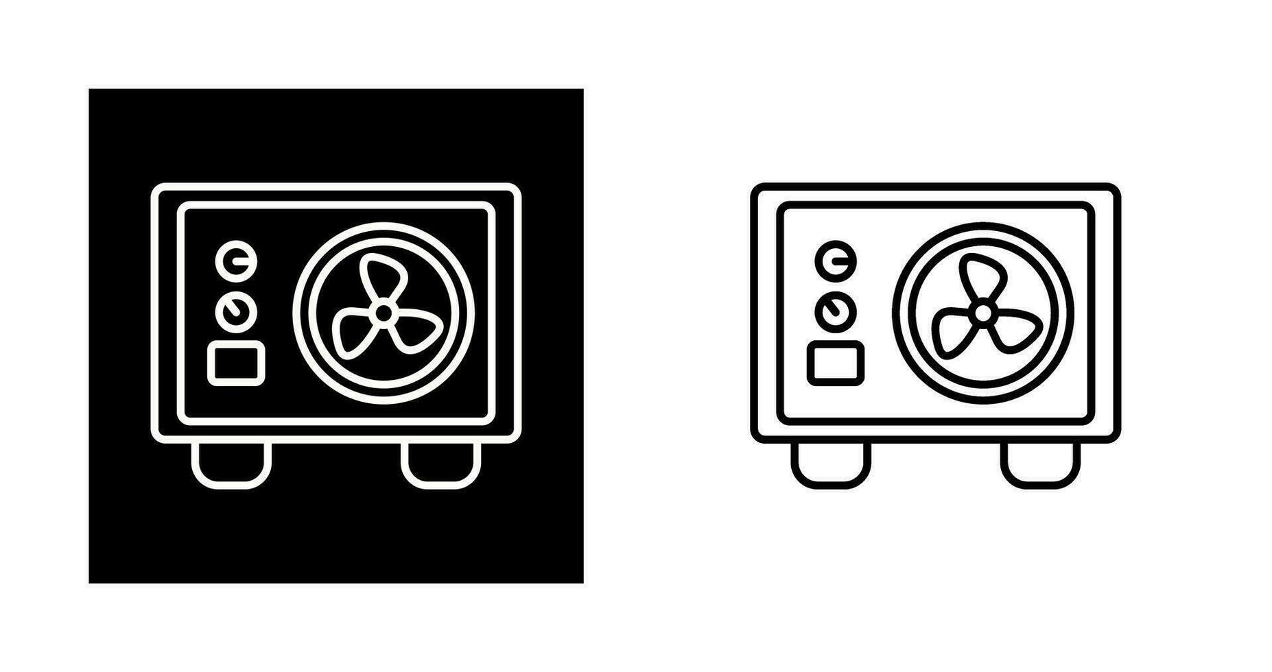 Outdoor Ac Vector Icon