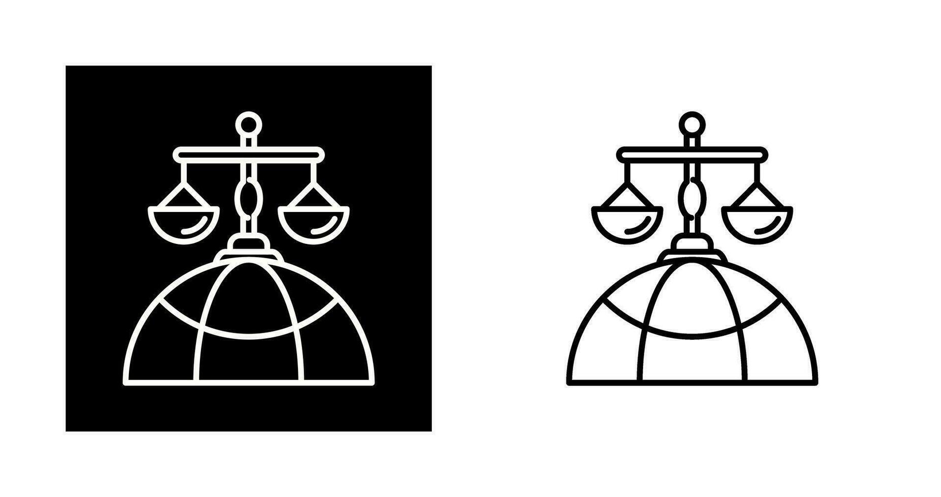 International Law Vector Icon