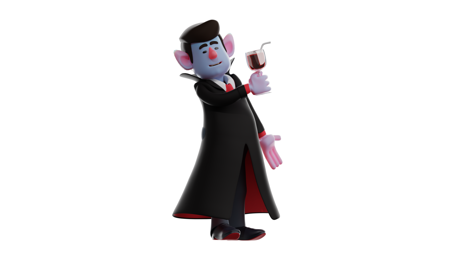 3d-illustration-cool-dracula-3d-cartoon-character-dracula-attended-a